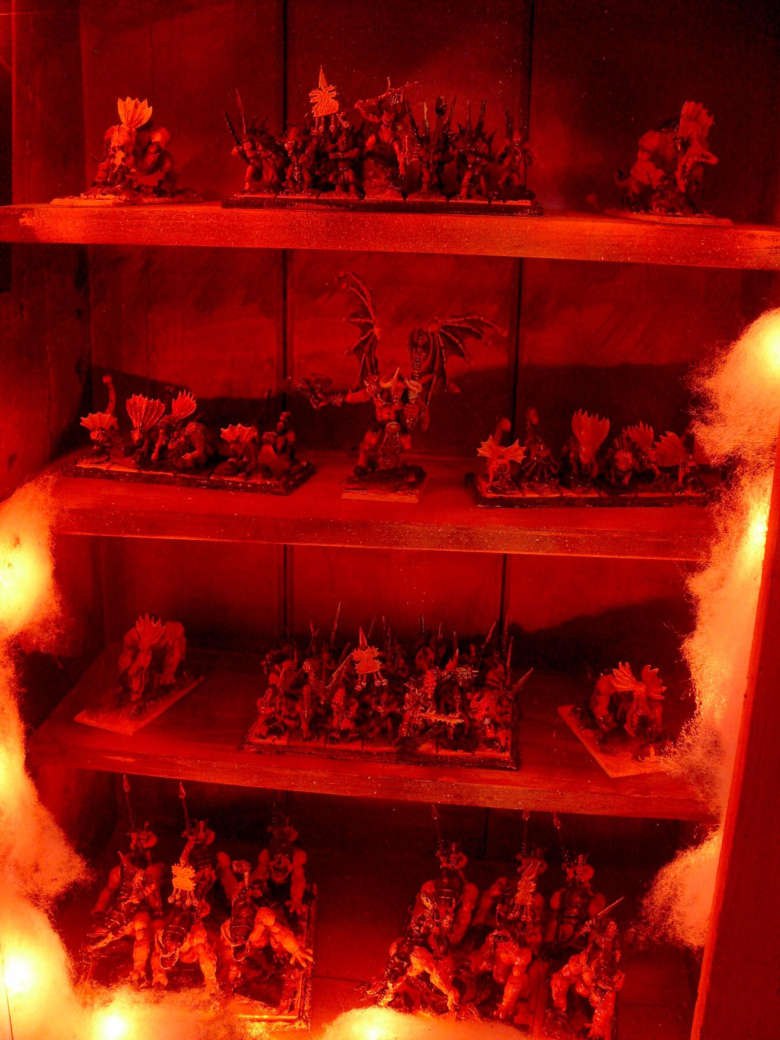 display cabinet Khorne army