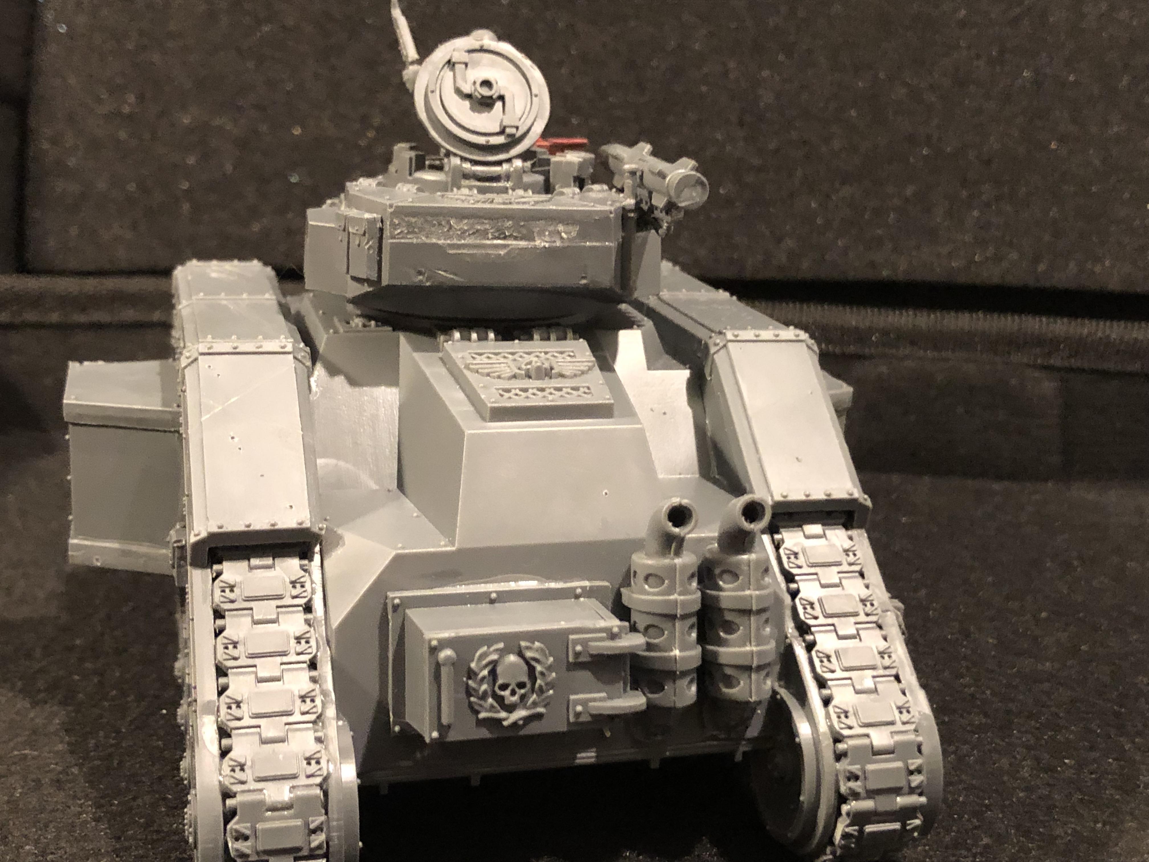 Catachan Tank Commander wip4