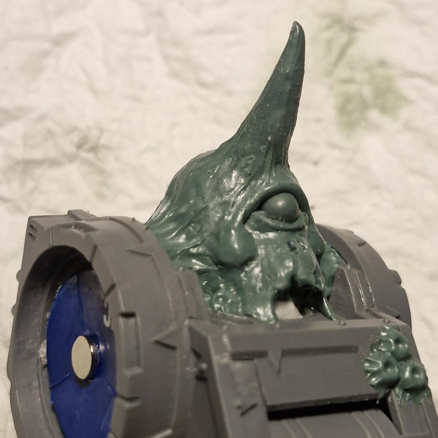 Astartes, Chaos, Conversion, Daemons, Death Guard, Kitbash, Nurgle, Plague, Prince, Sculpting, Space, Space Marines