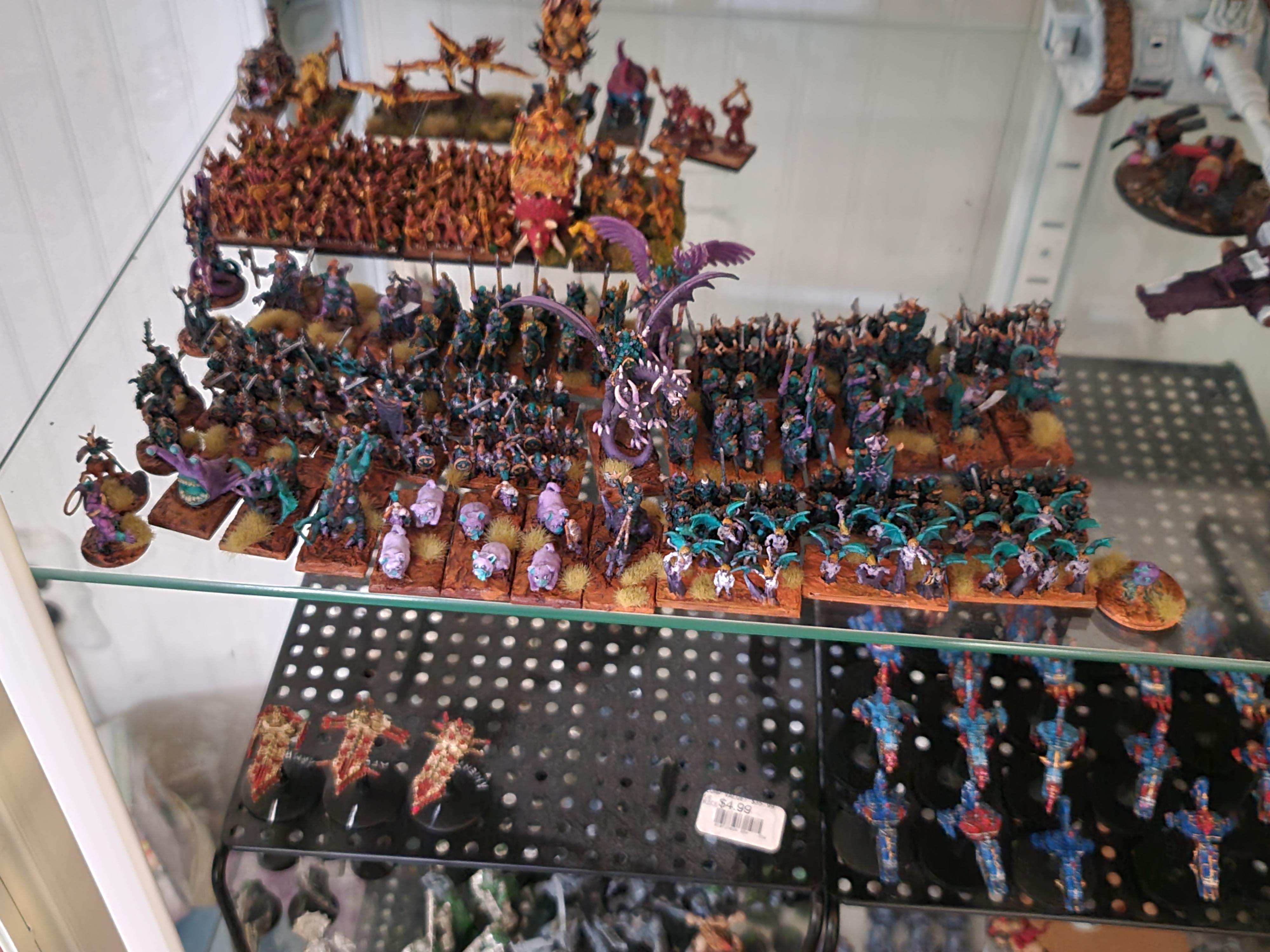 3d Prints, Army On Parade, Chaos, Lizardmen, Warmaster