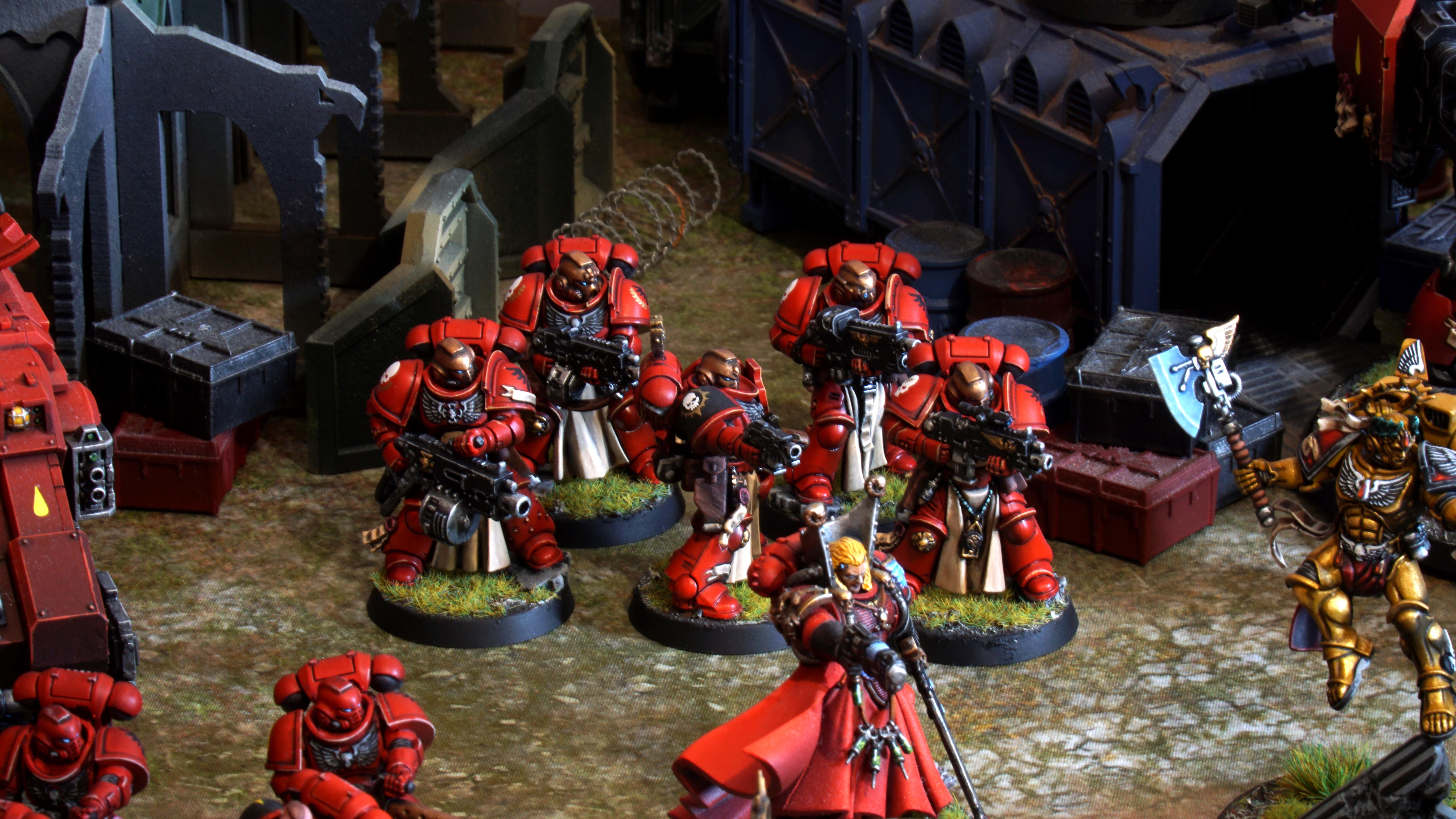 Army, Blood Angels, Space Marines, Warhammer 40,000, Warhammer Fantasy