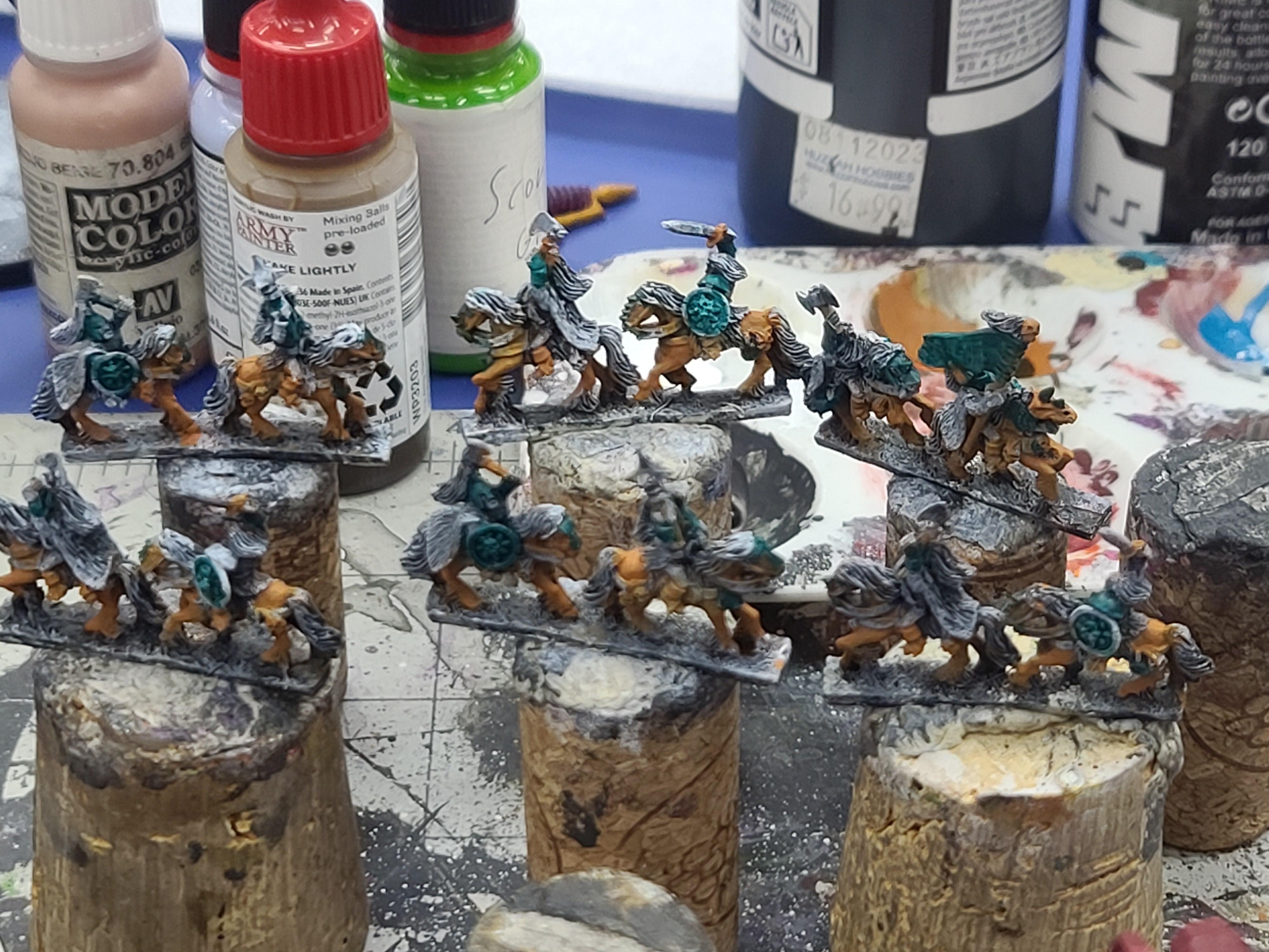 10mm, Chaos, Games Workshop, Marauder Horsemen, Warmaster