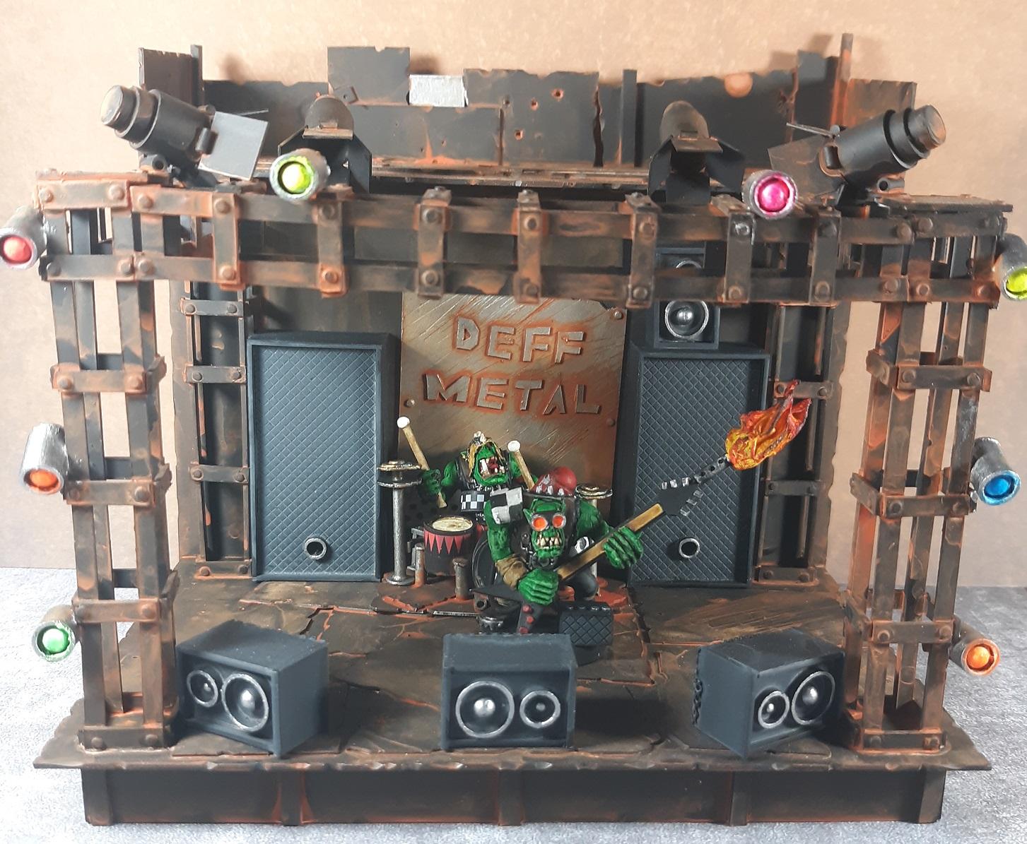 Band, Goff Rockers, Orks, Scratch Build