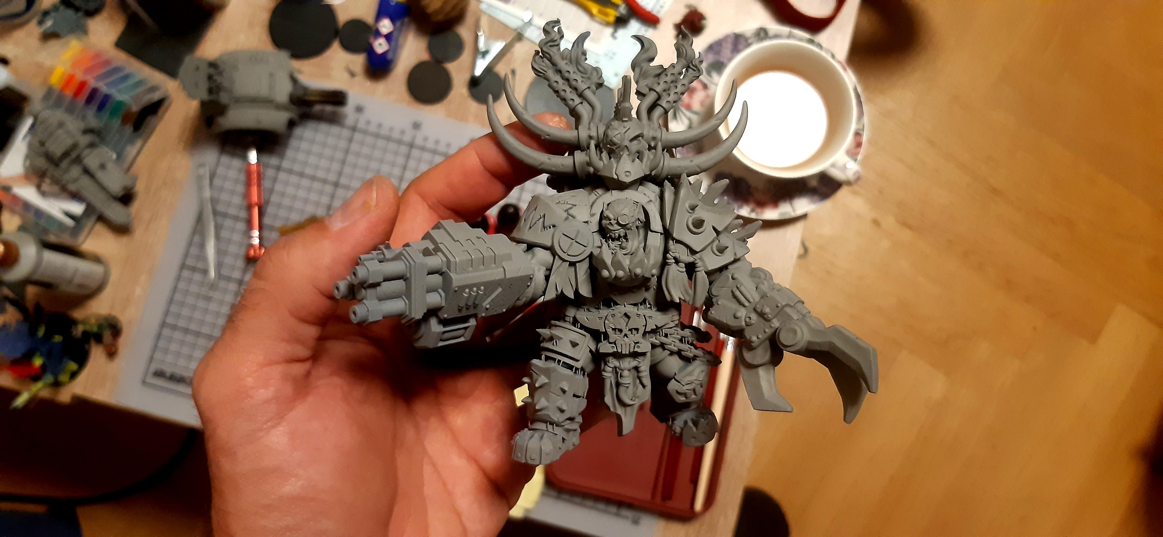 Documentation, Ghazghkull Thraka, Orks, Work In Progress