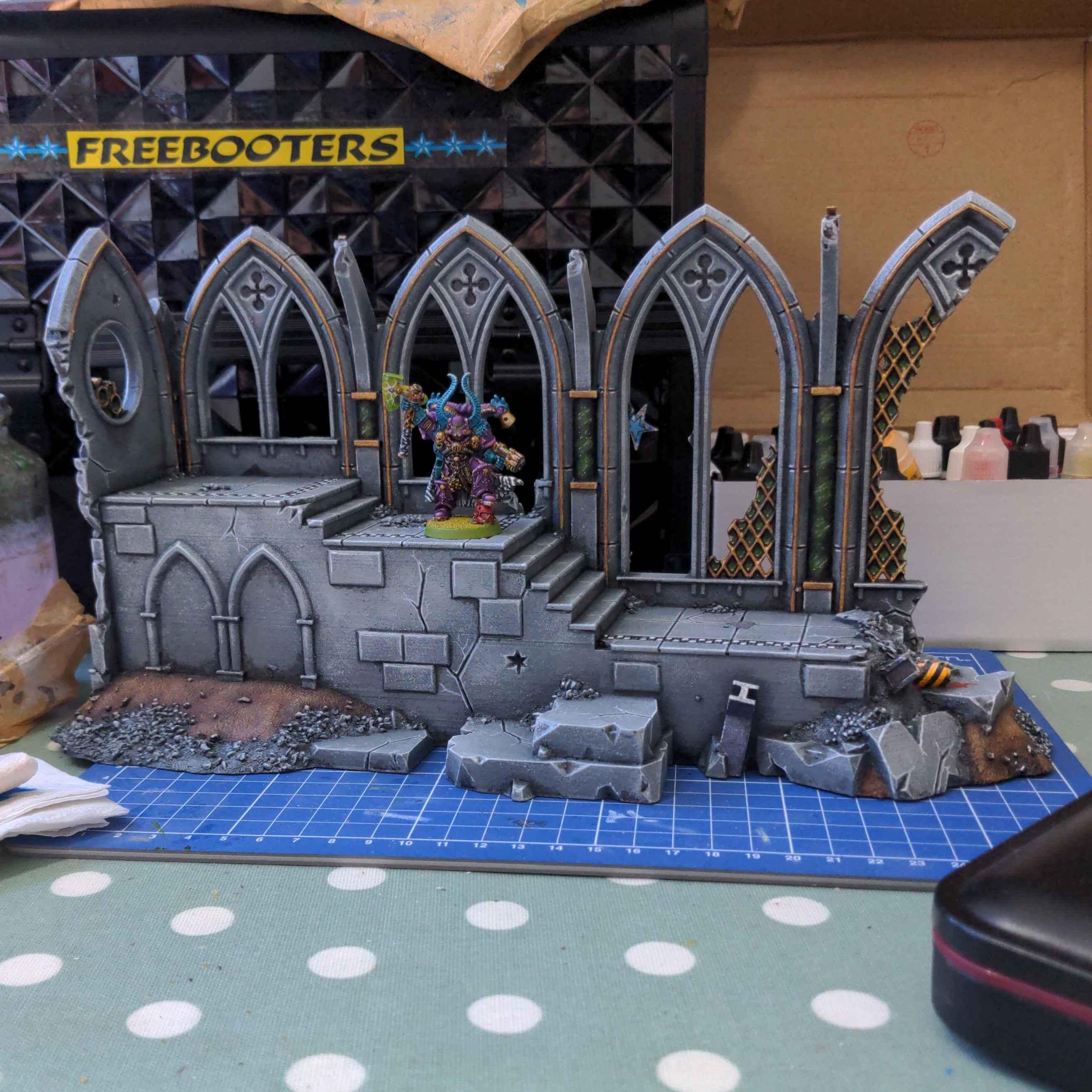 3d Print, 3dprinting, Cathedral, Oldhammer, Ruins, Terrain