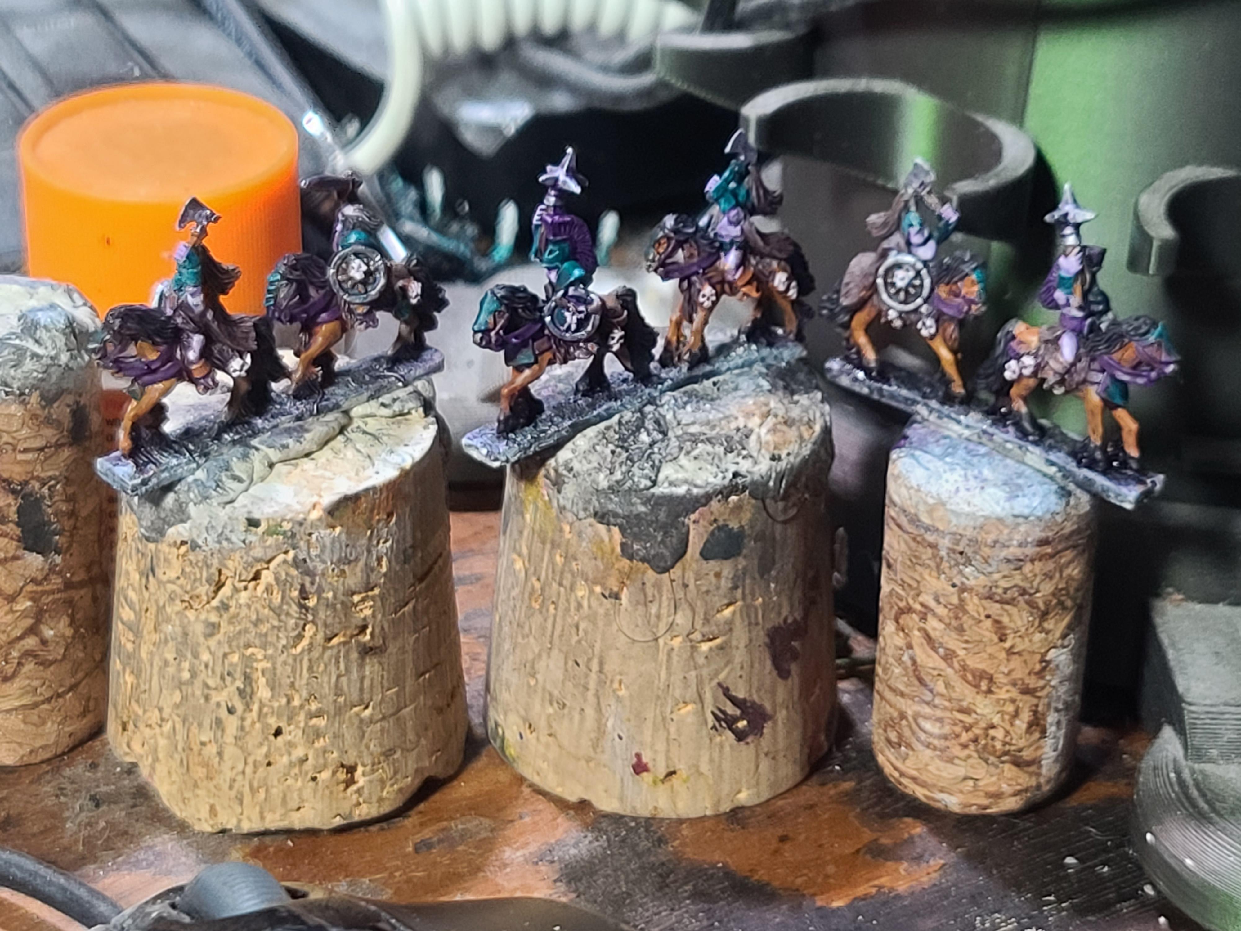 10mm, Chaos, Games Workshop, Marauder Horsemen, Warmaster