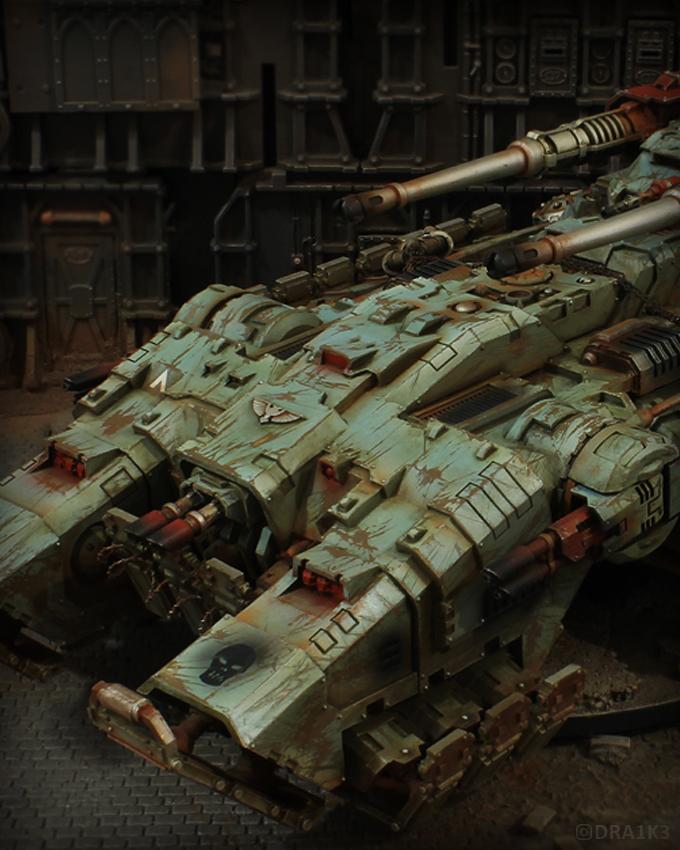 Adeptus Astartes, Astartes, Astraeus, Space Marines, Tank, Vehicle