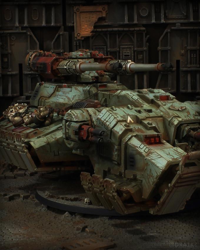 Adeptus Astartes, Astartes, Astraeus, Space Marines, Tank, Vehicle