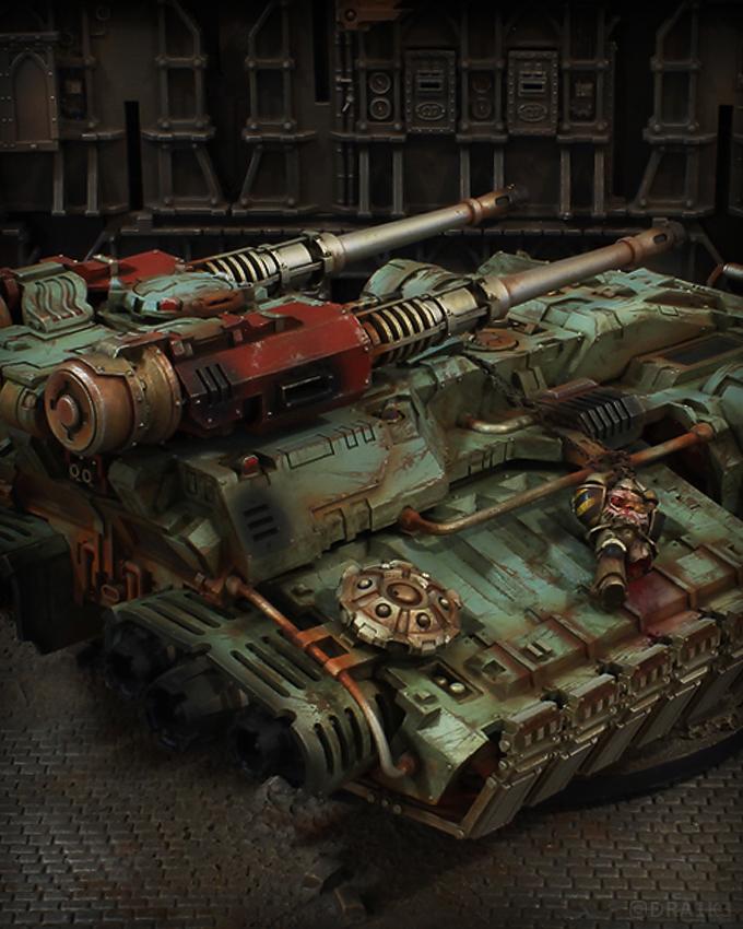 Adeptus Astartes, Astartes, Astraeus, Space Marines, Tank, Vehicle