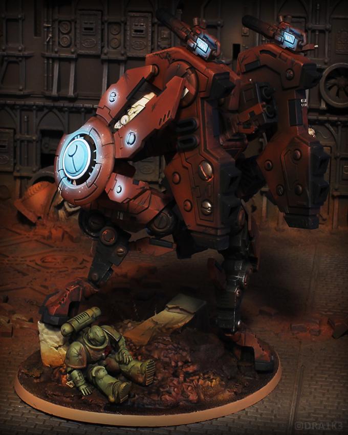 Battlesuit, Riptide, T'au, Tau, Xv104