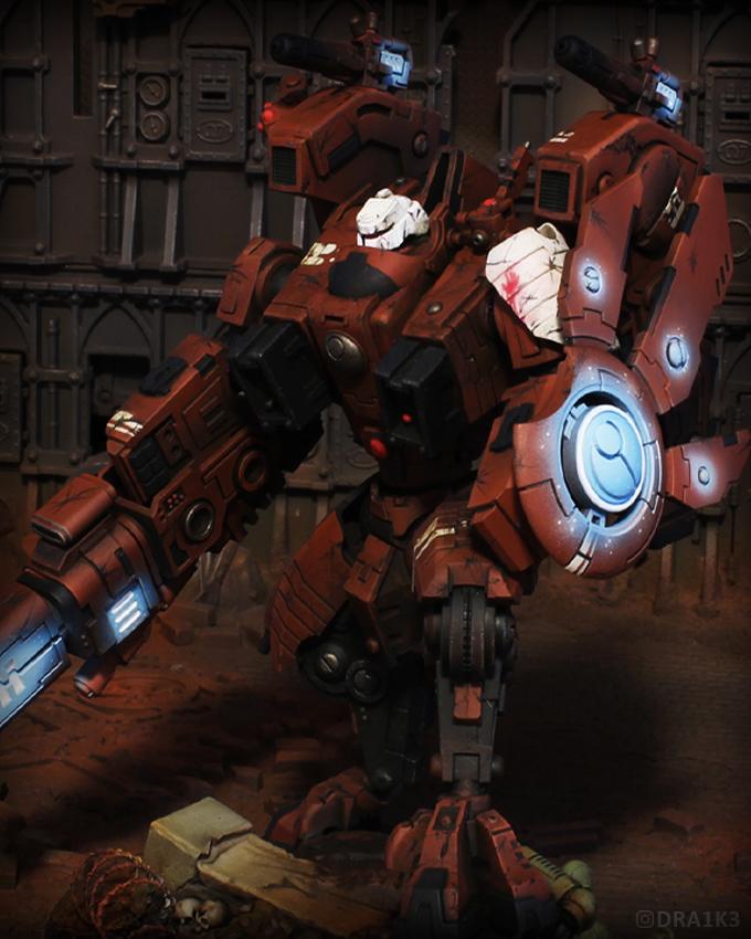 Battlesuit, Riptide, T'au, Tau, Xv104