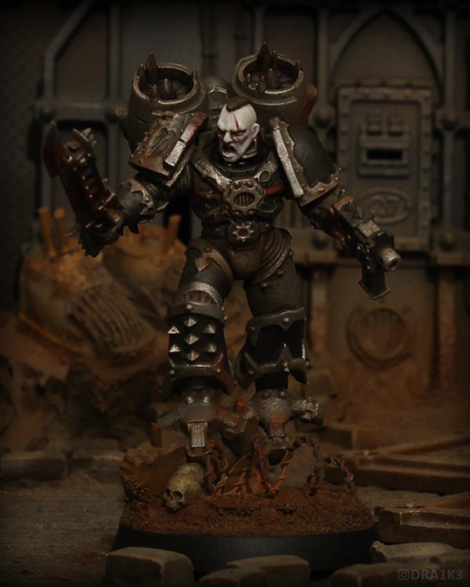 Astartes, Chaos, Chaos Space Marines, Jump Pack, Raptors, Spacemarine