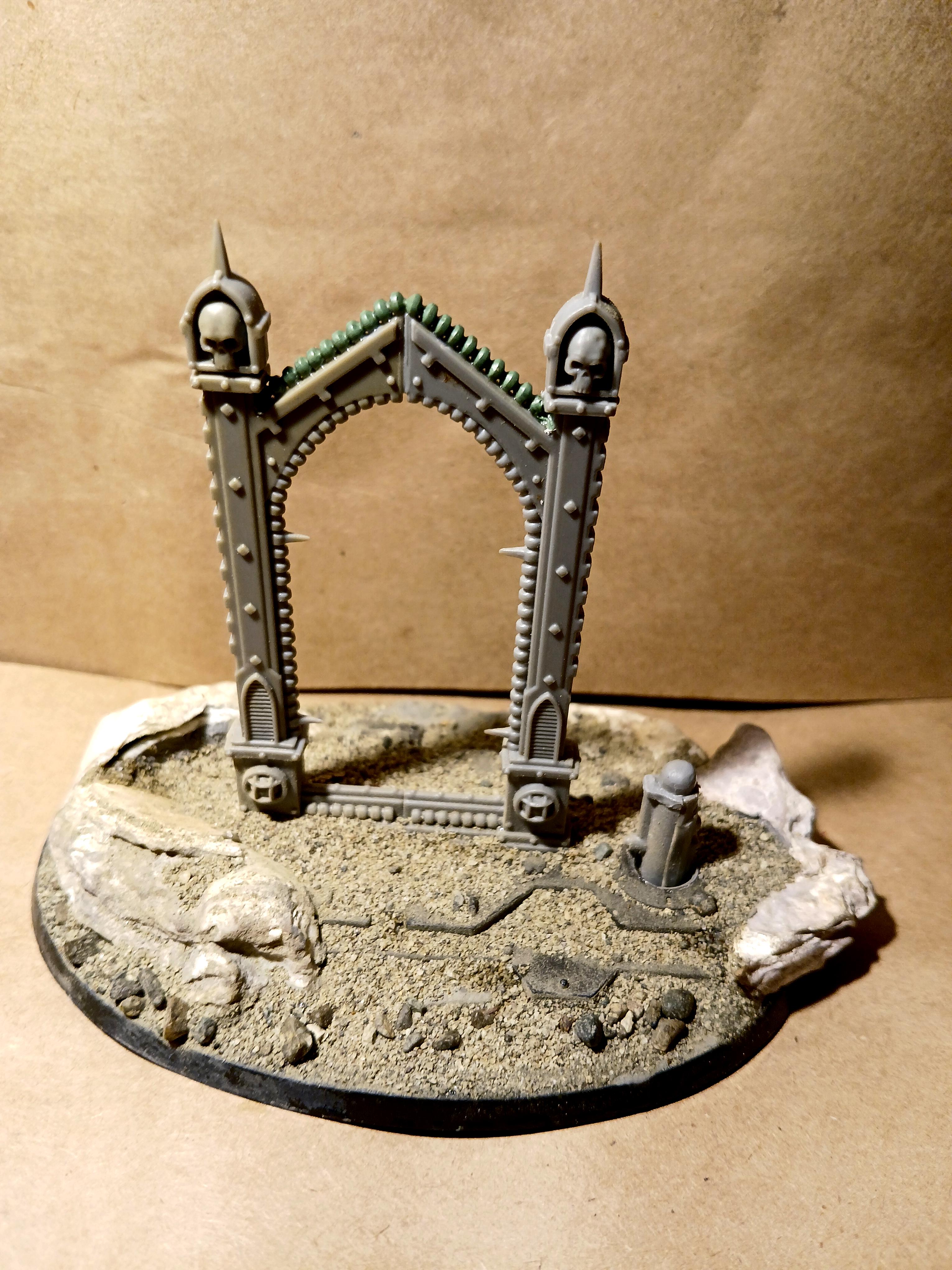 Conversion, Gateway, Kitbash, Objective Marker, Terrain, Warhammer 40,000, Warhammer Fantasy
