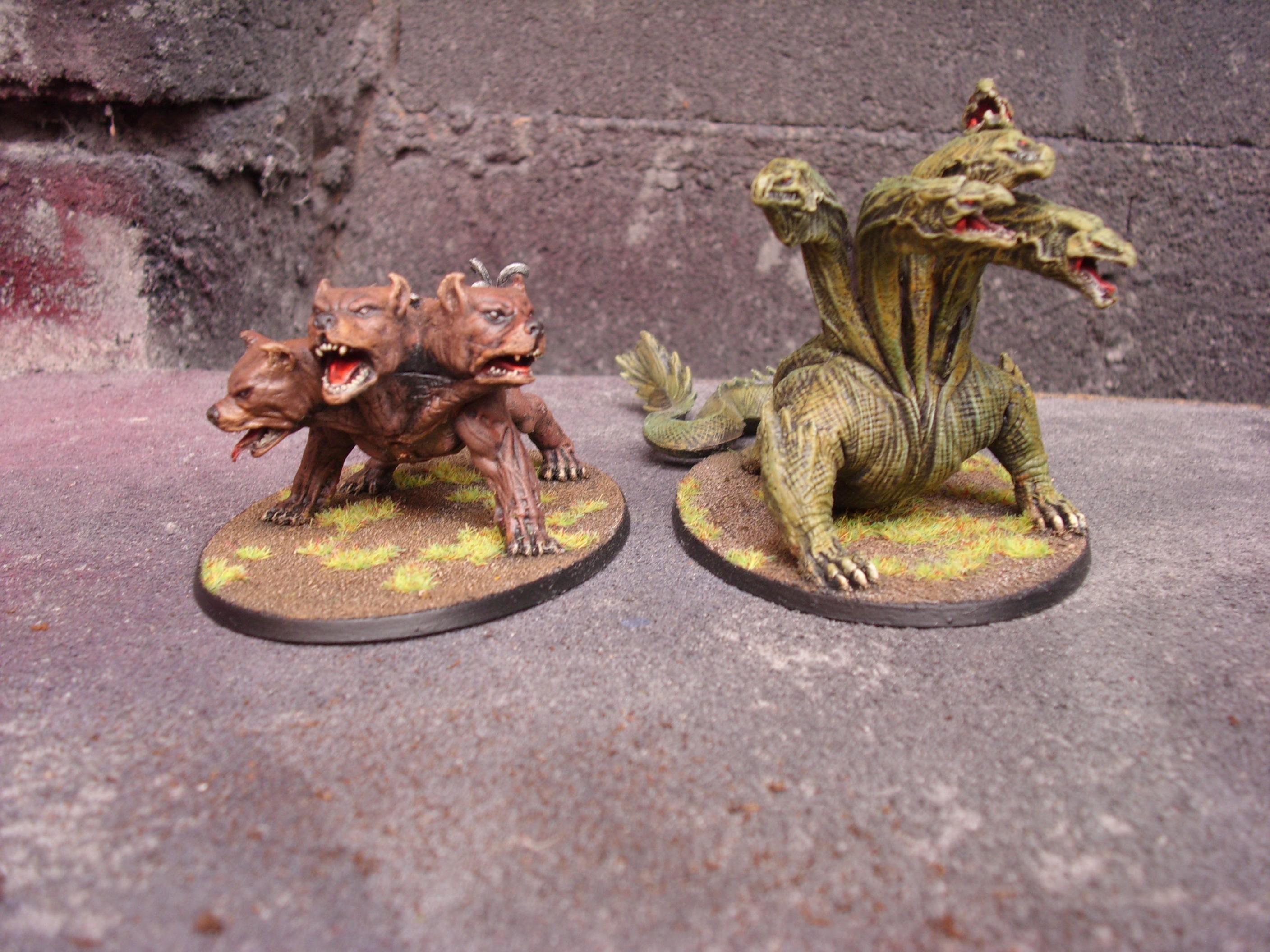 Cerberus, Greek Gods, Hydra, Monolith Games, Monsters, Mythic Battles, Pantheon