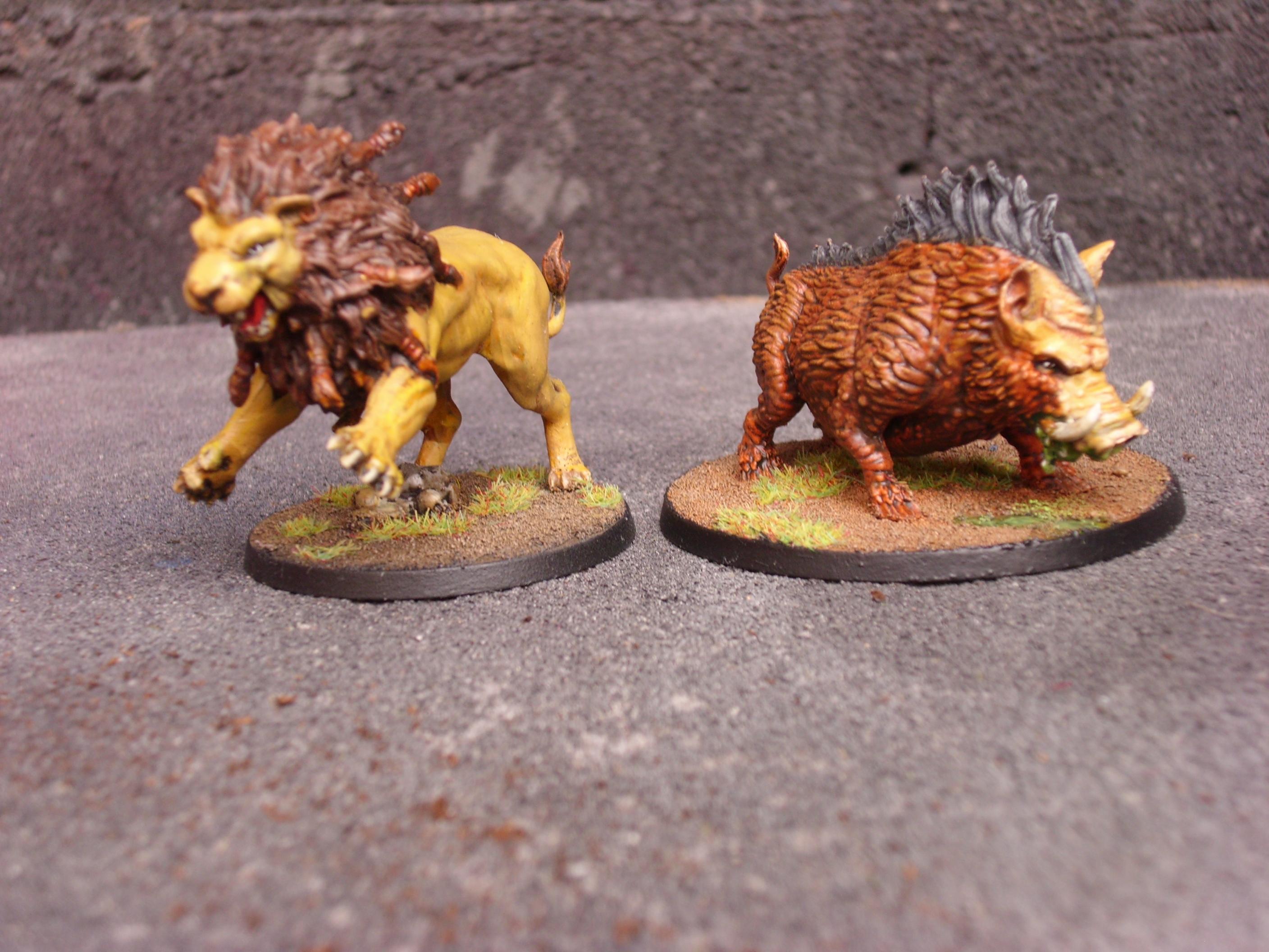 Calydonian Boar, Greek Gods, Monolith Games, Monsters, Mythic Battles, Nemean Lion, Pantheon