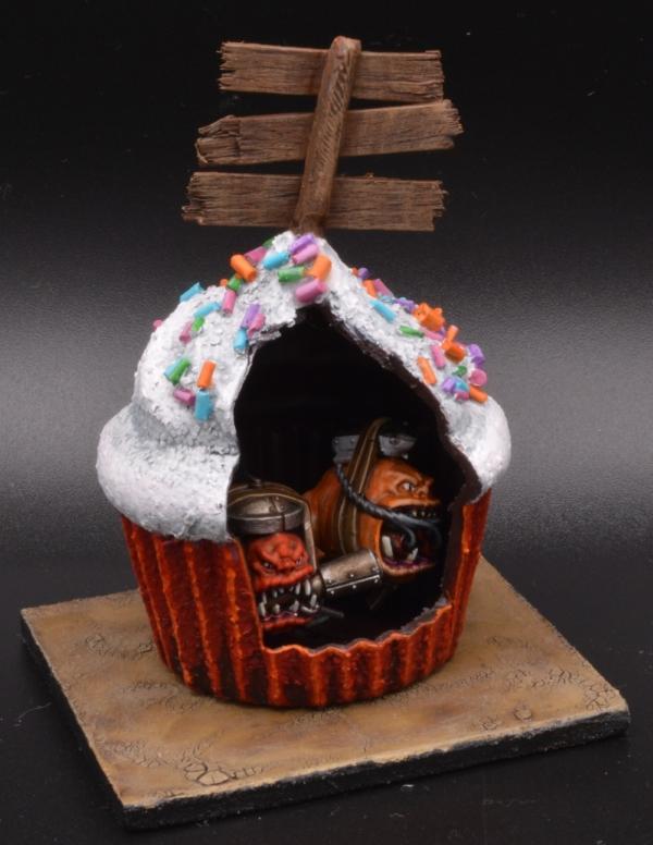 Cake, Orks, Squigs, Suprise, Warboss