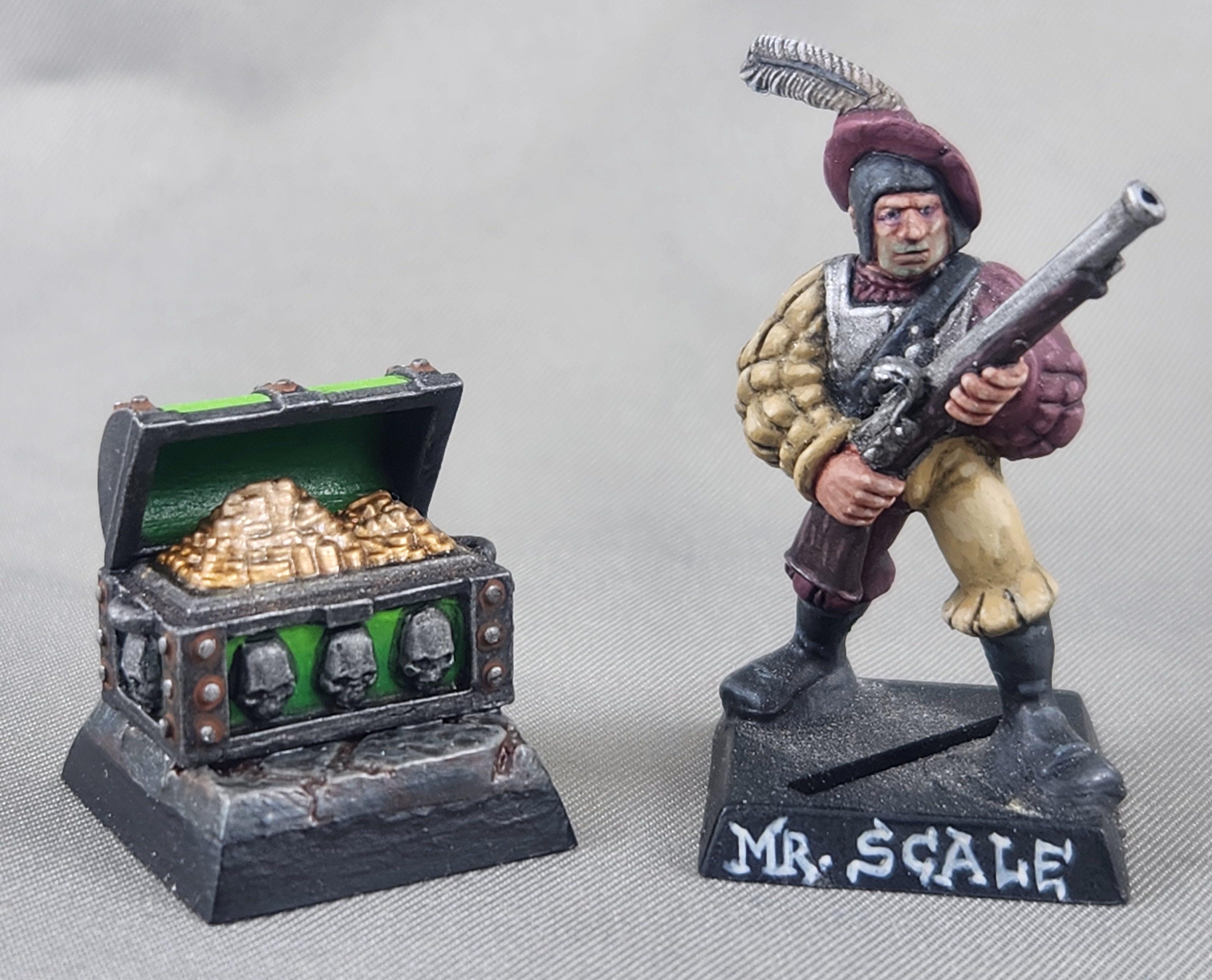 Gold, Hidden Treasure, Mordheim, Token, Treasure, Treasure Chest, Treasure Hunt