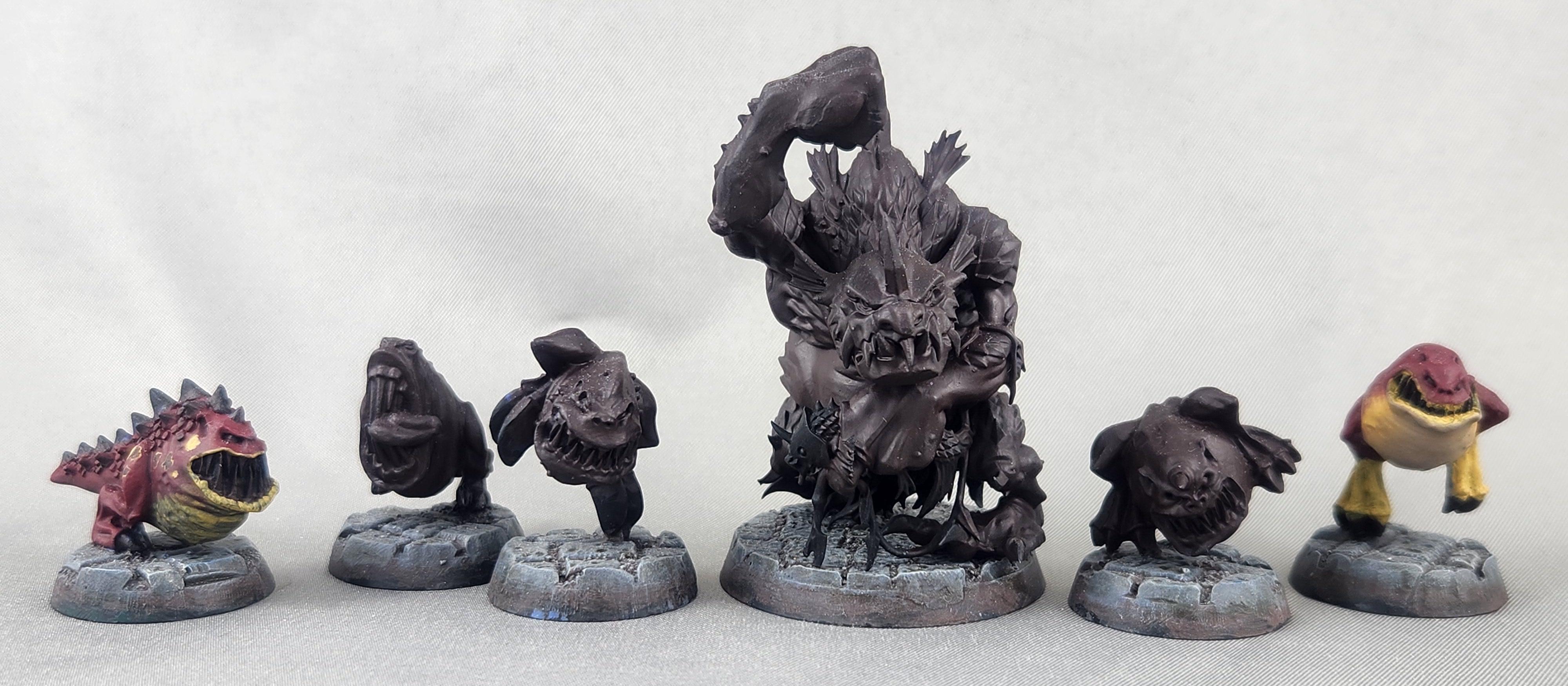 Goblins, Mordheim, Orcs, Orcs &amp; Goblins, Squigs, Swamp Troll, Warband