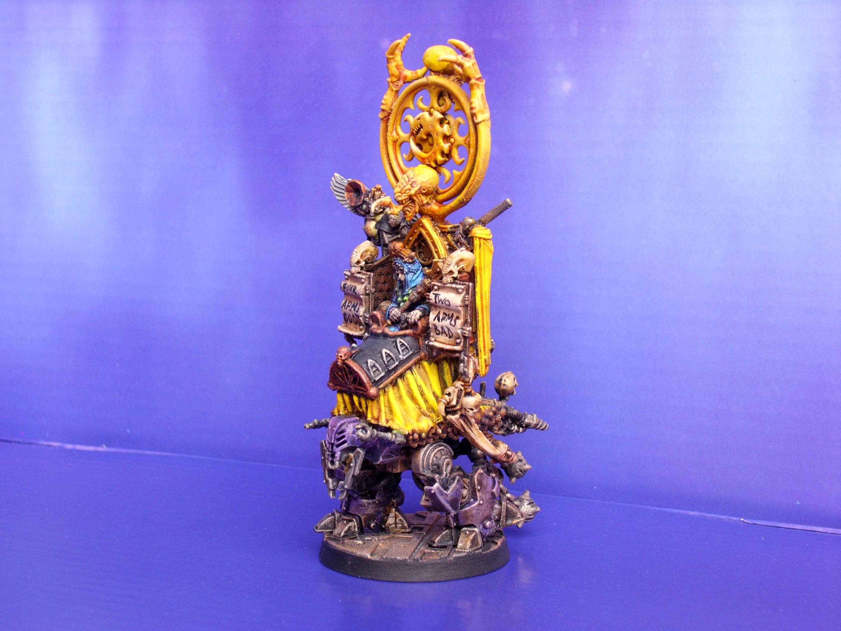 Cherub, Conversion, Every Model Is A Genestealer Cult Model, Genestealer, Genestealer Cult, Genestealer Magus, House Ko'iron, Necromunda, Servitors, Skull, Walking Shrine, Warhammer 40,000