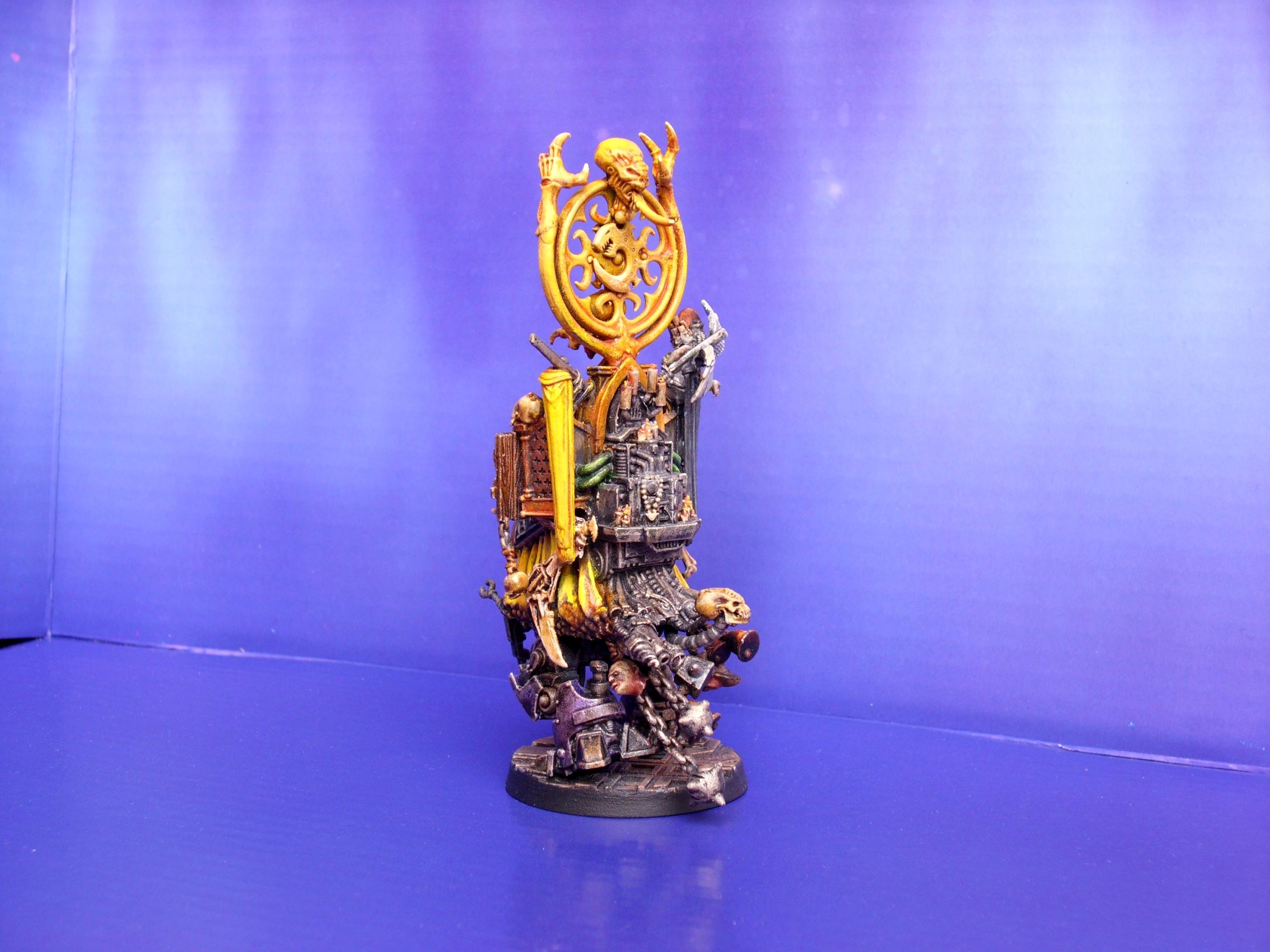 Cherub, Conversion, Every Model Is A Genestealer Cult Model, Genestealer, Genestealer Cult, Genestealer Magus, House Ko'iron, Necromunda, Servitors, Skull, Walking Shrine, Warhammer 40,000