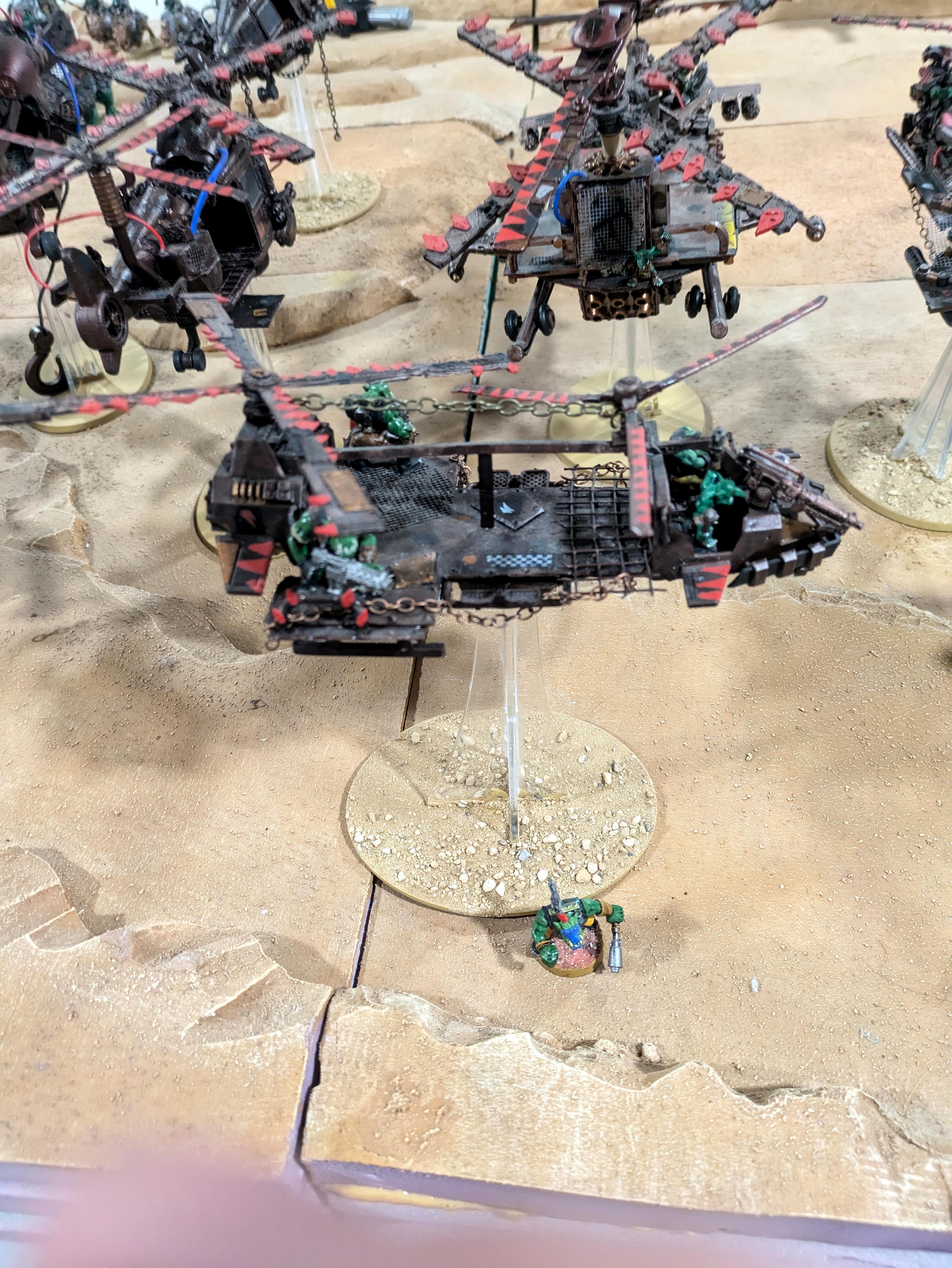 Chinork, Kitbashed Warkopta, Ork Warkopta, Warkopta