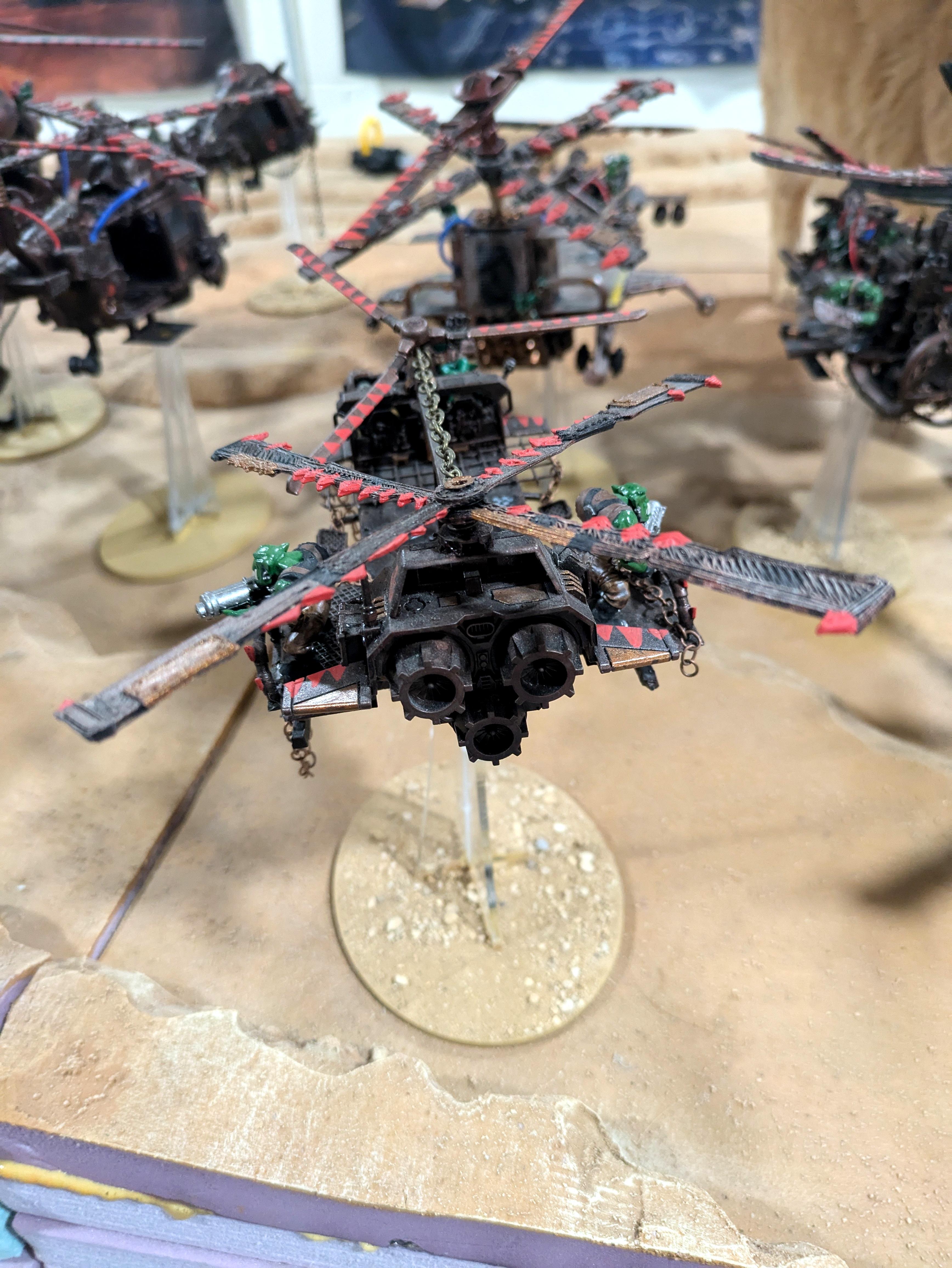 Chinork, Kitbashed Warkopta, Ork Warkopta, Warkopta