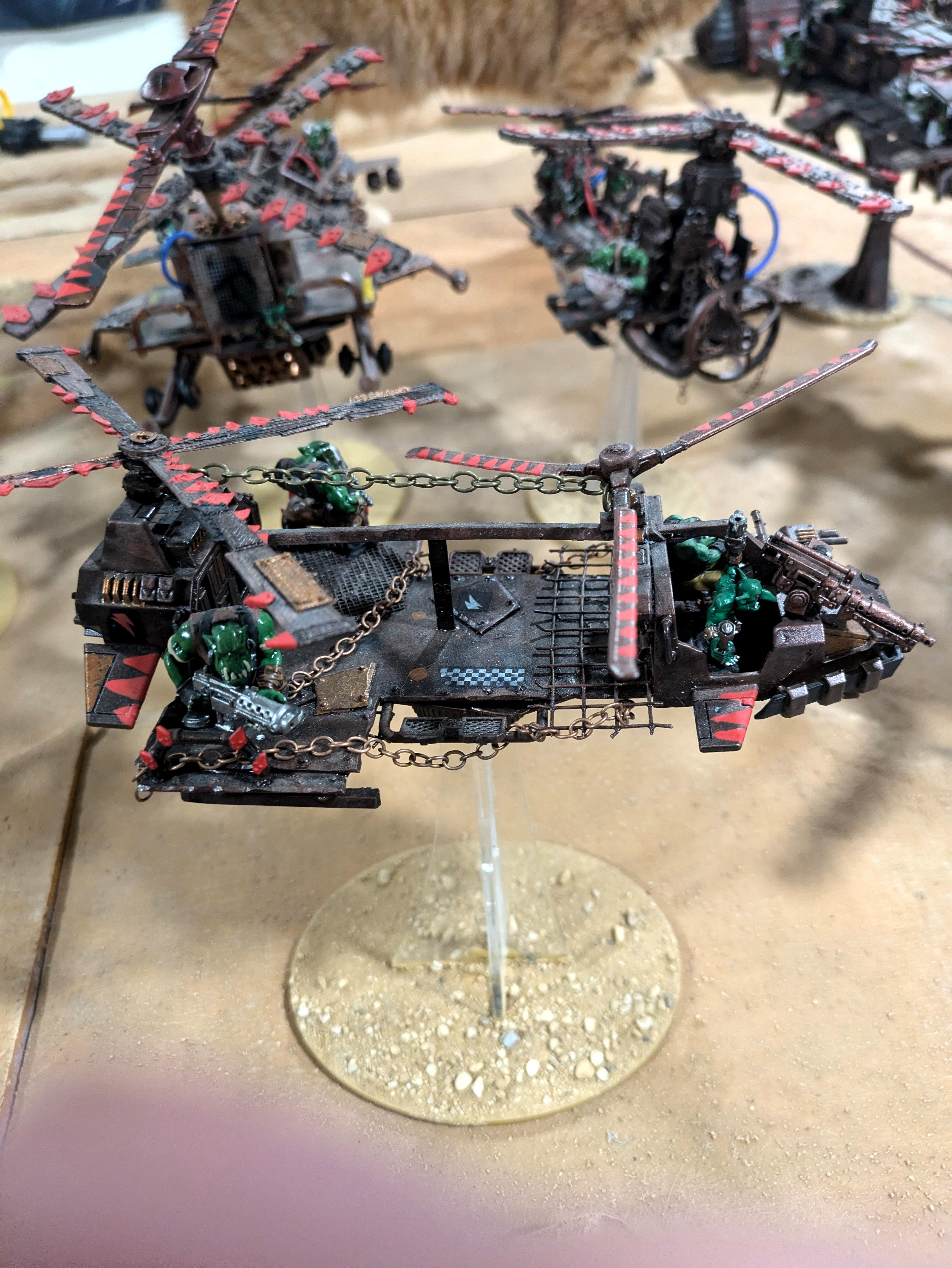 Chinork, Kitbashed Warkopta, Ork Warkopta, Warkopta