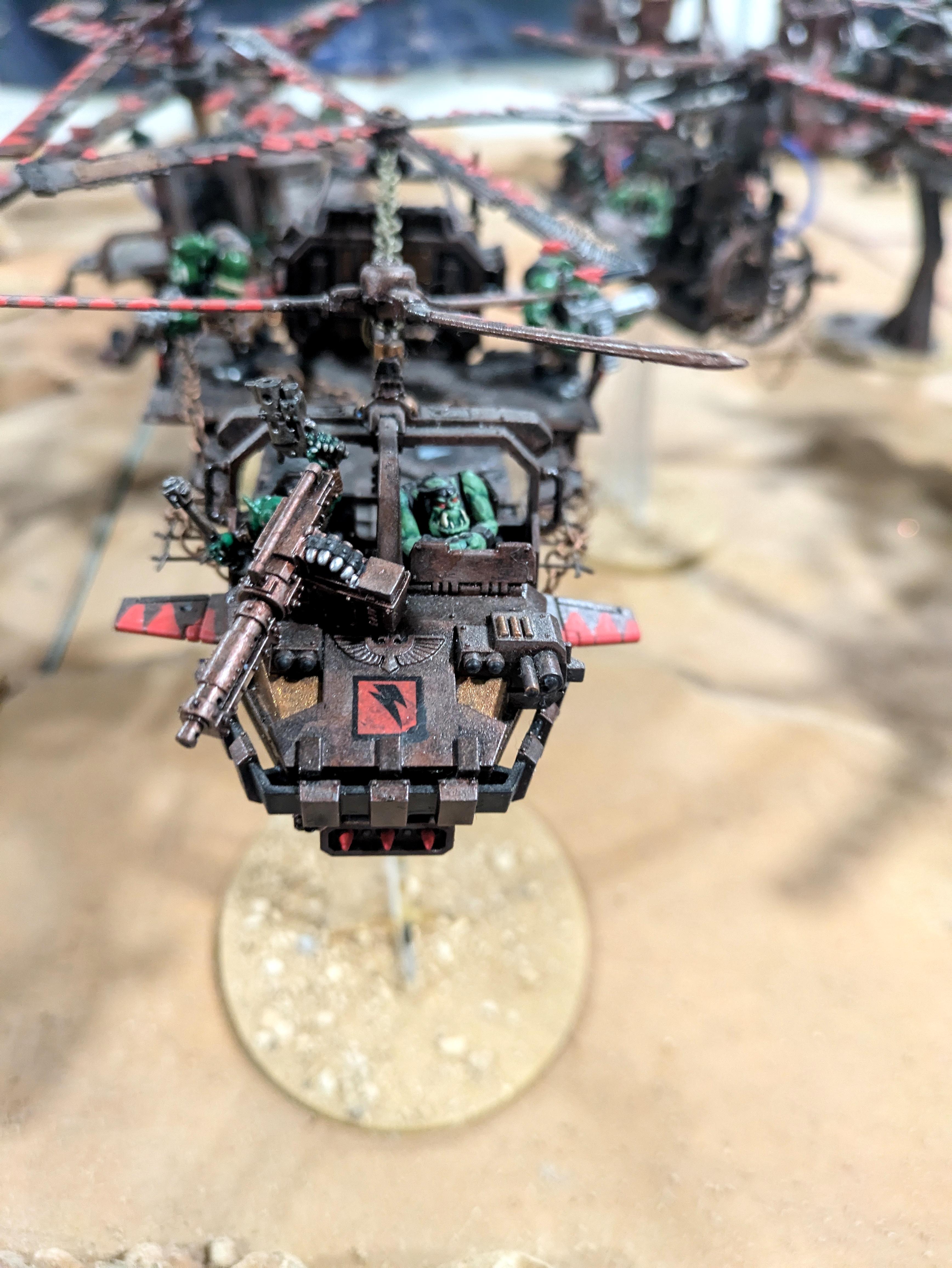 Chinork, Kitbashed Warkopta, Ork Warkopta, Warkopta