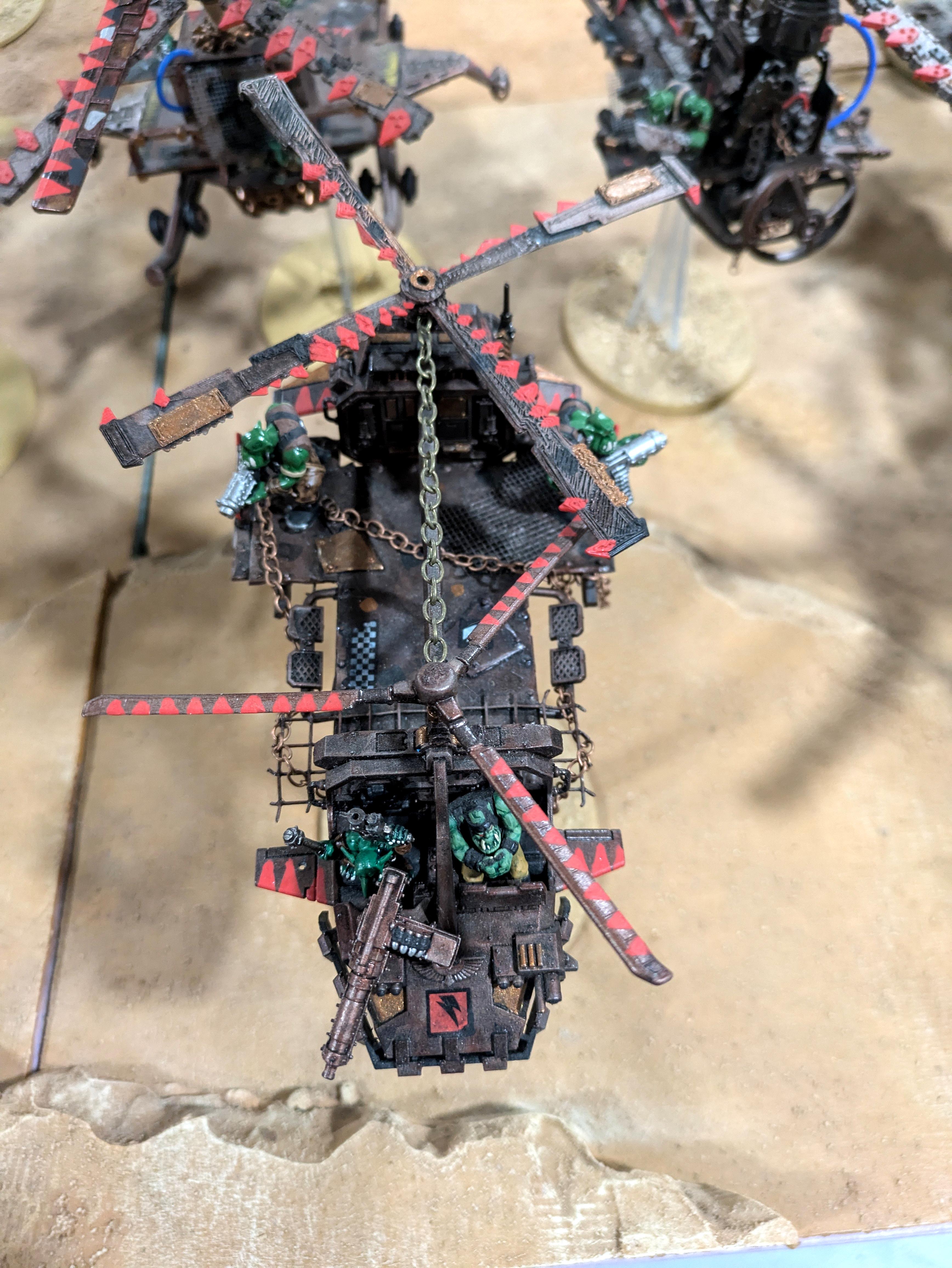 Chinork, Kitbashed Warkopta, Ork Warkopta, Warkopta
