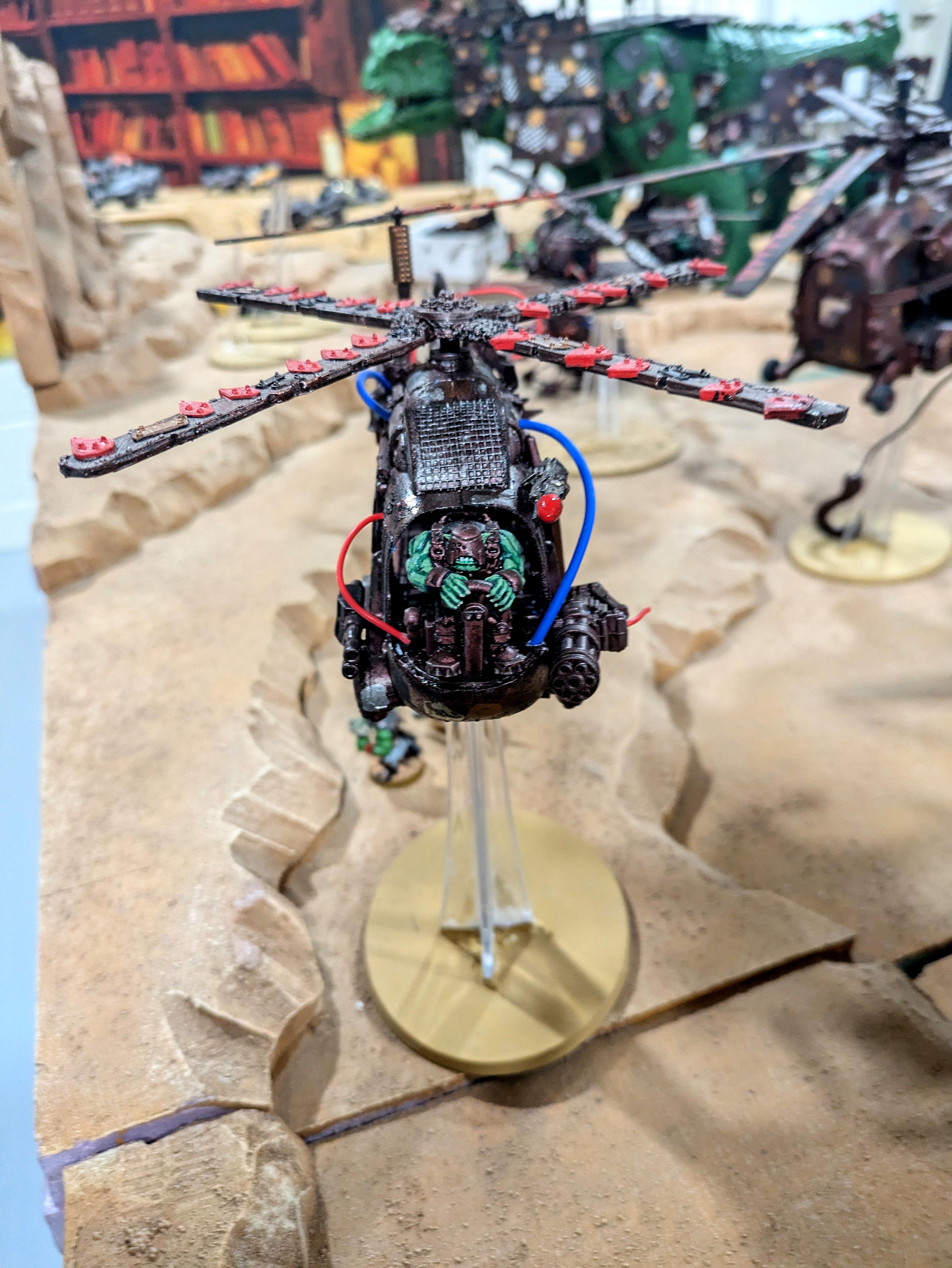 Chinork, Kitbashed Warkopta, Ork Warkopta, Warkopta