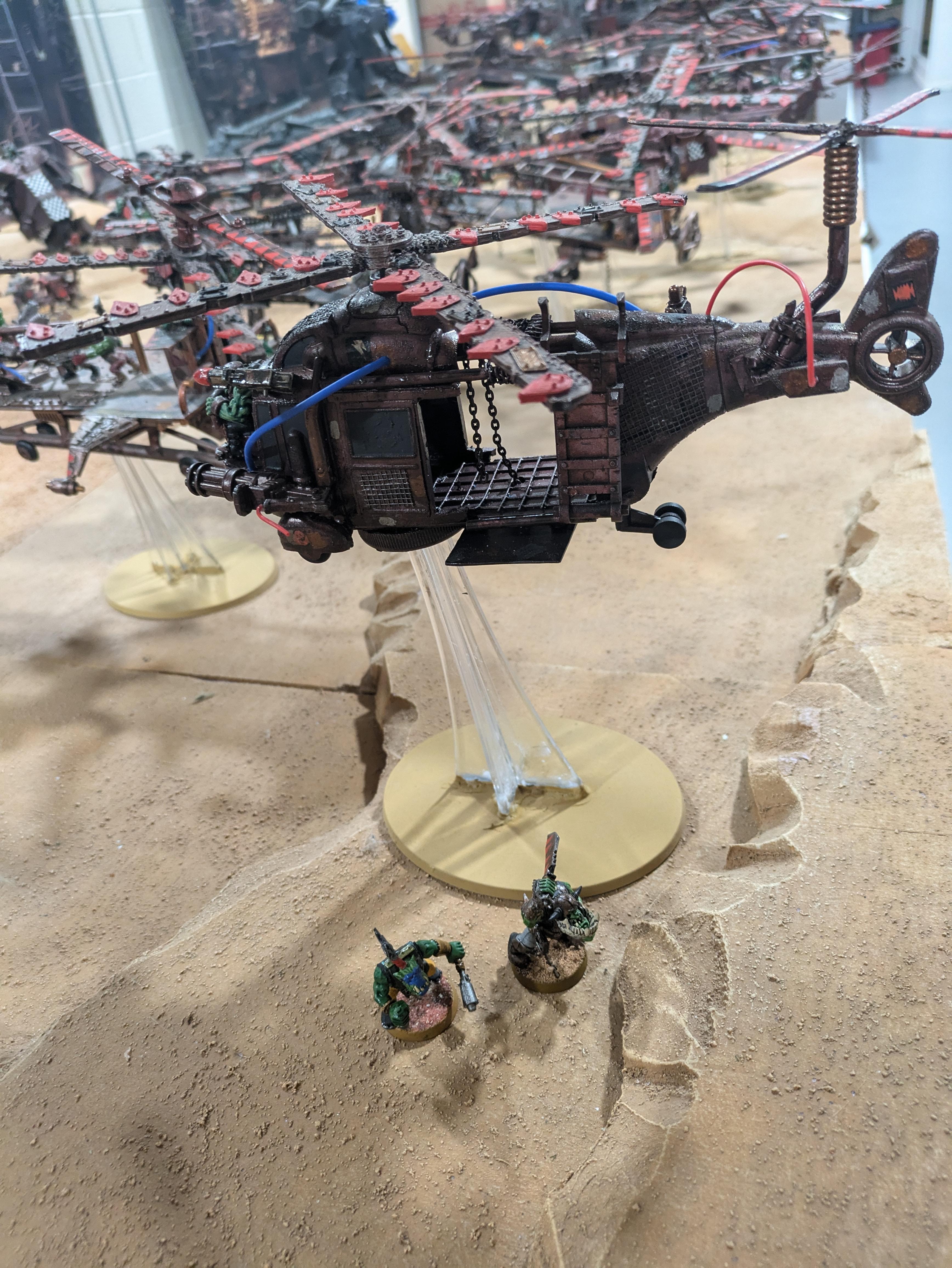 Chinork, Kitbashed Warkopta, Ork Warkopta, Warkopta