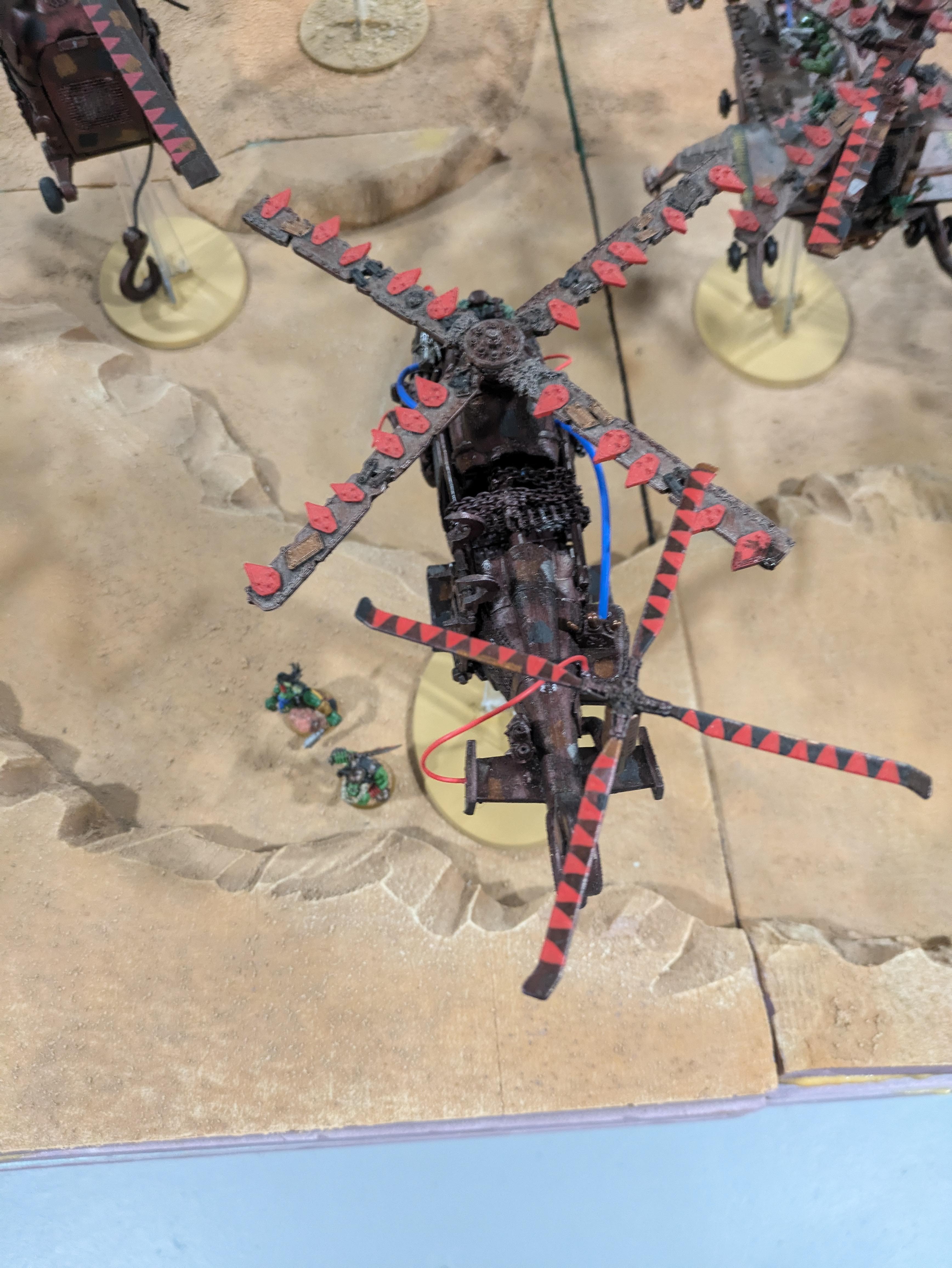 Chinork, Kitbashed Warkopta, Ork Warkopta, Warkopta
