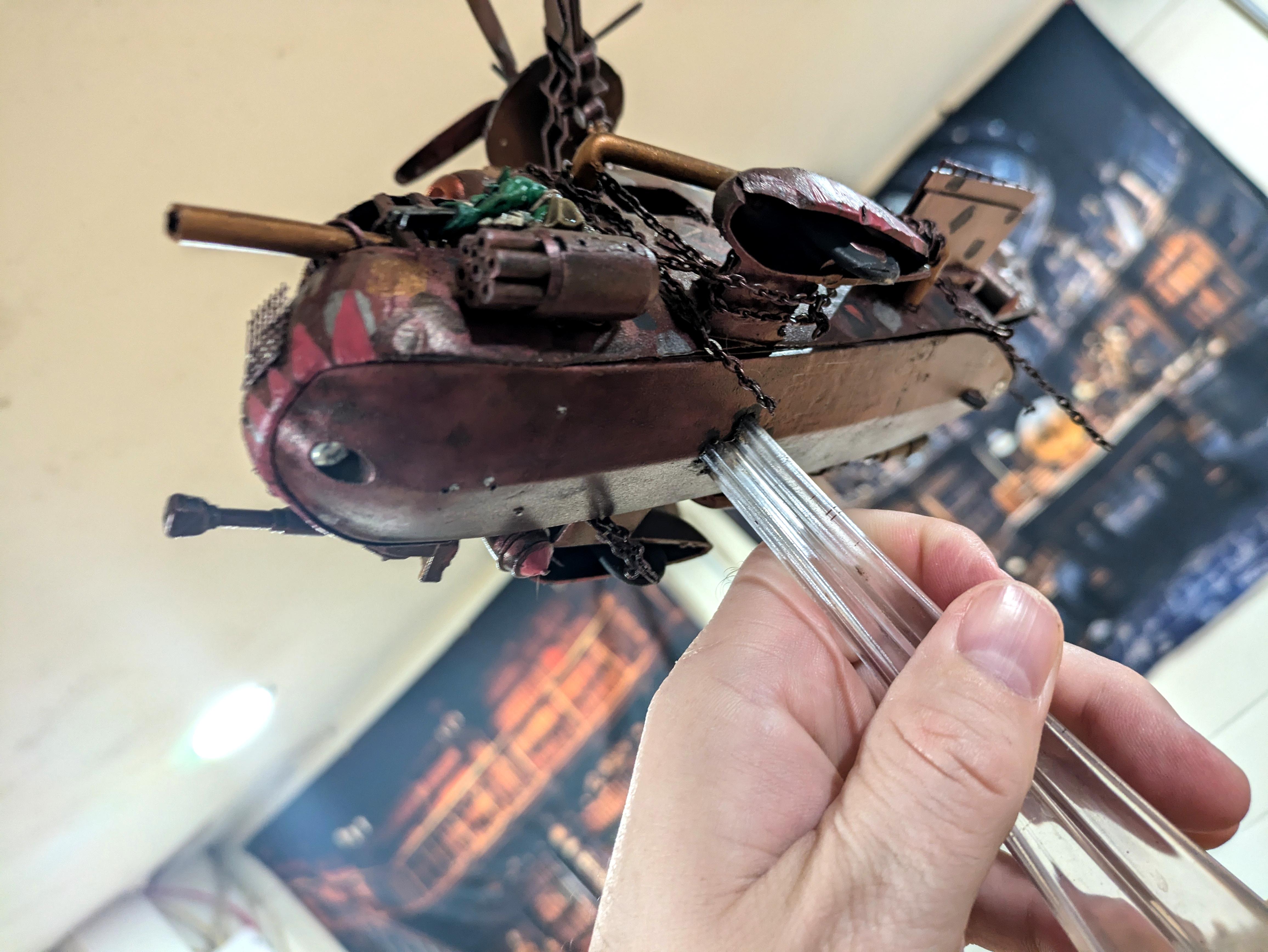 Chinork, Conversion, Converted Kopta, Helicopter, Kitbashed Warkopta, Kopta, Ork Helicopter, Ork Warkopta, War Kopta, War Kopta Conversion, Warkopta, Warkopta Conversion