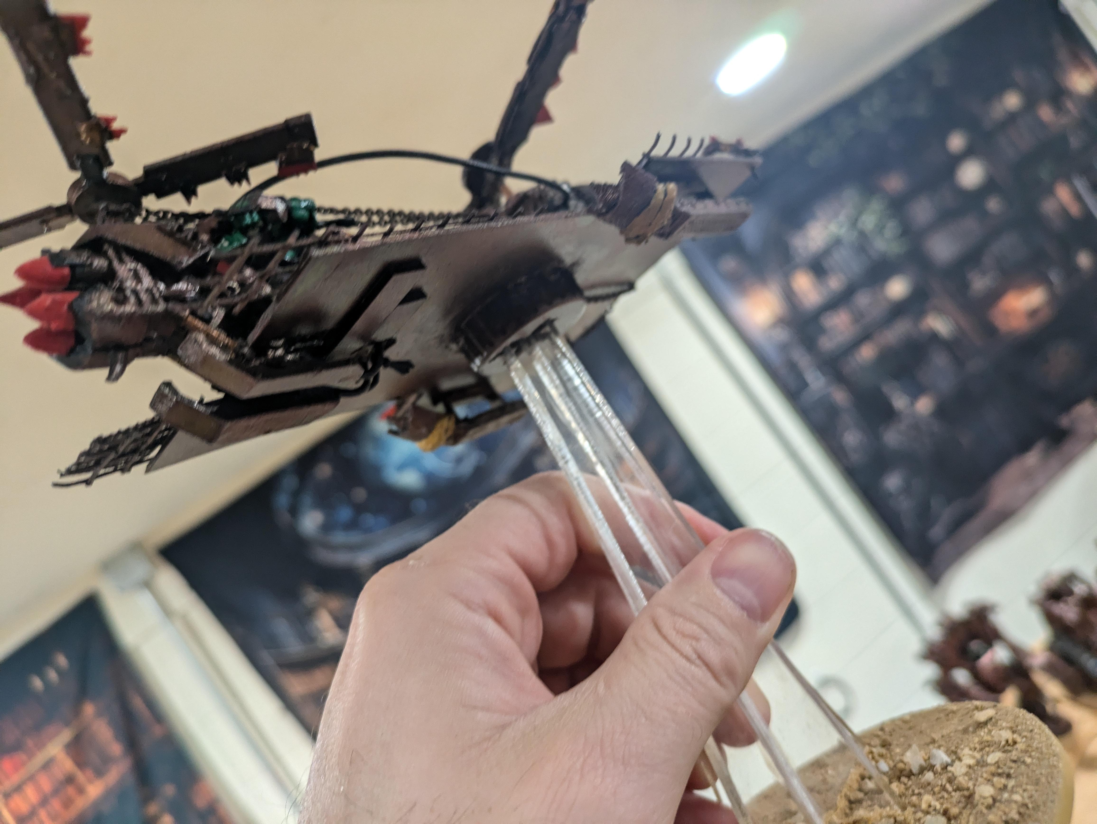 Chinork, Conversion, Converted Kopta, Helicopter, Kitbashed Warkopta, Kopta, Ork Helicopter, Ork Warkopta, War Kopta, War Kopta Conversion, Warkopta, Warkopta Conversion