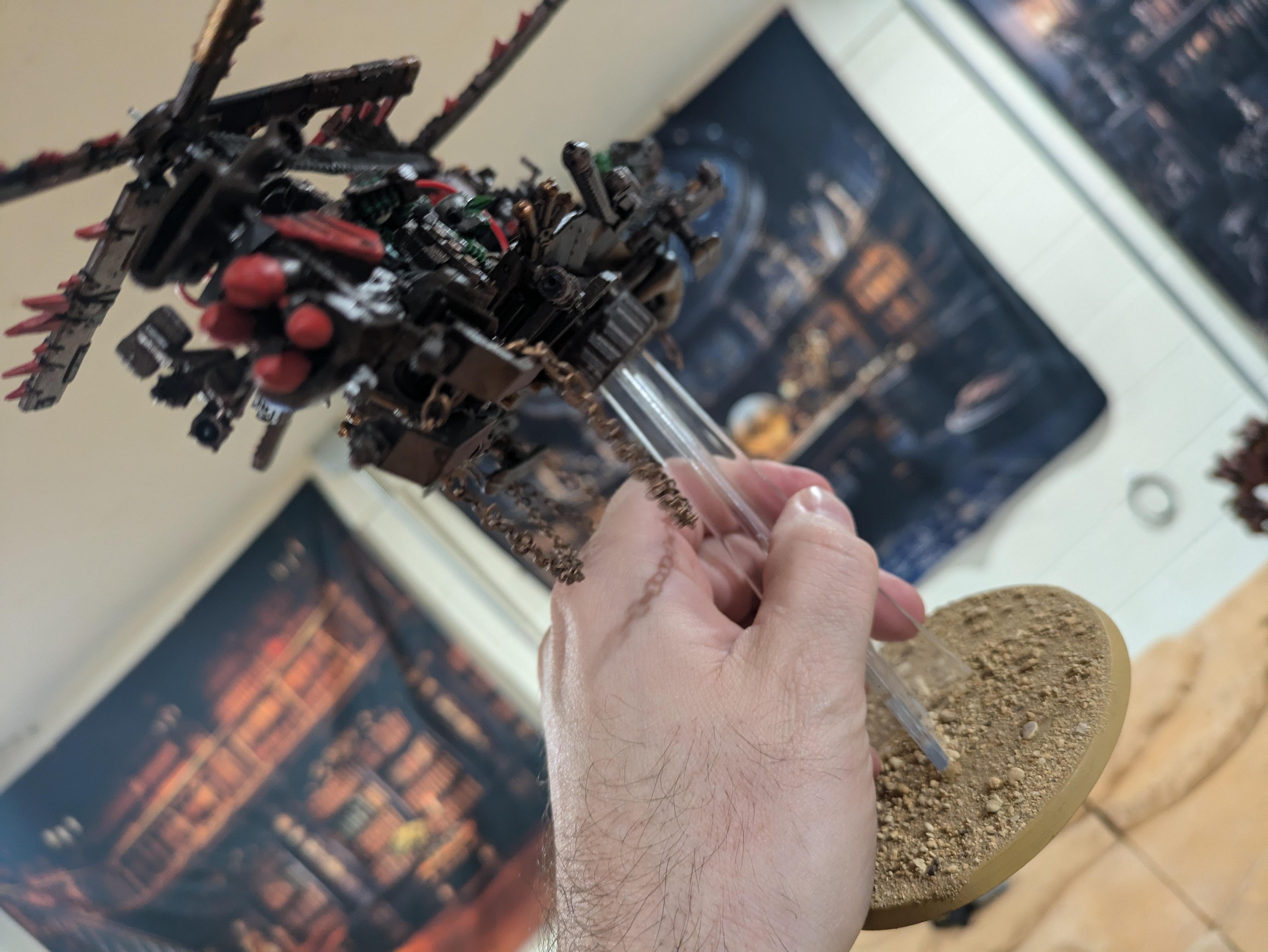 Chinork, Conversion, Converted Kopta, Helicopter, Kitbashed Warkopta, Kopta, Ork Helicopter, Ork Warkopta, War Kopta, War Kopta Conversion, Warkopta, Warkopta Conversion