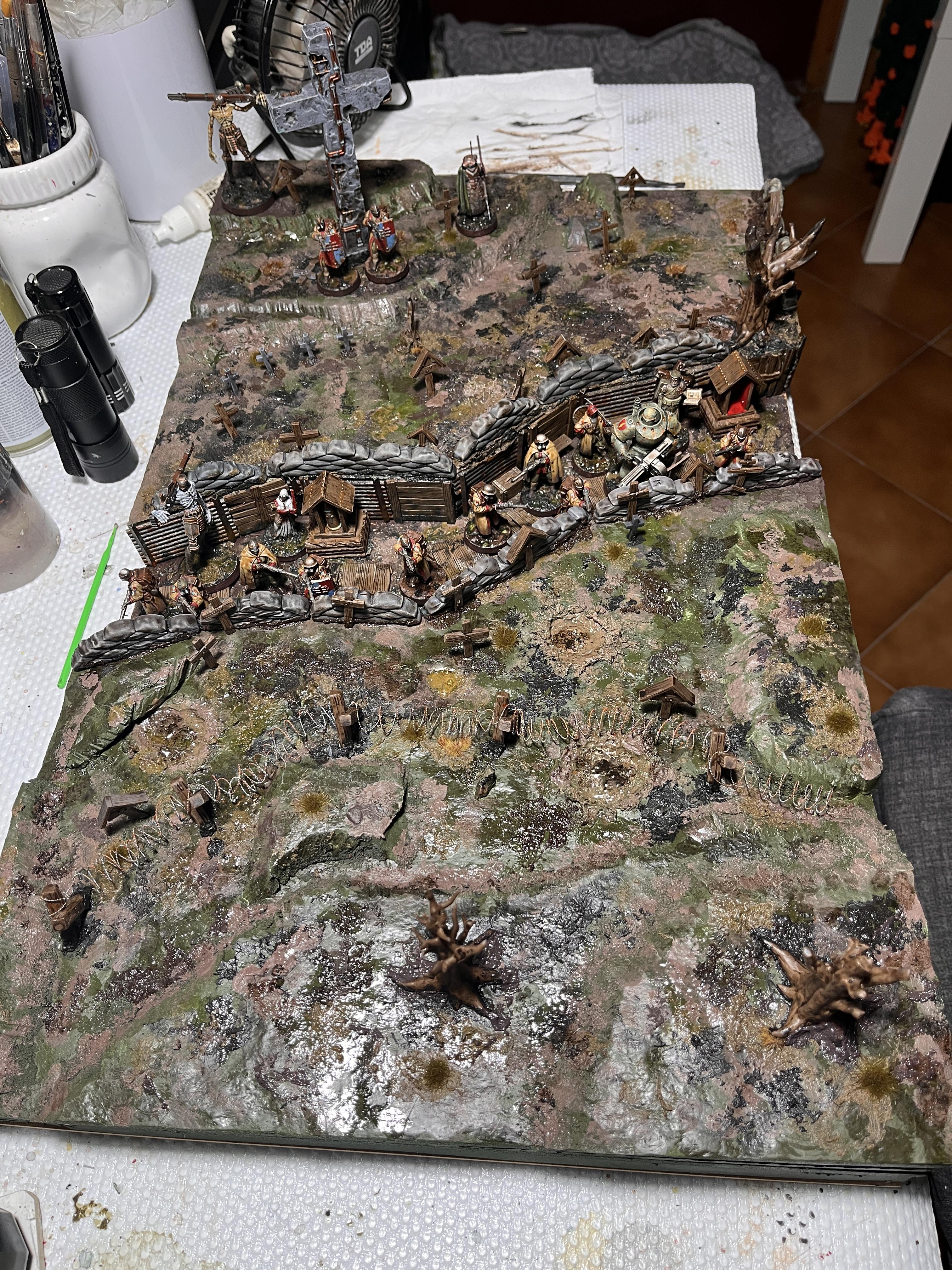Crusade, Diorama, Trench, Trenchcrusade