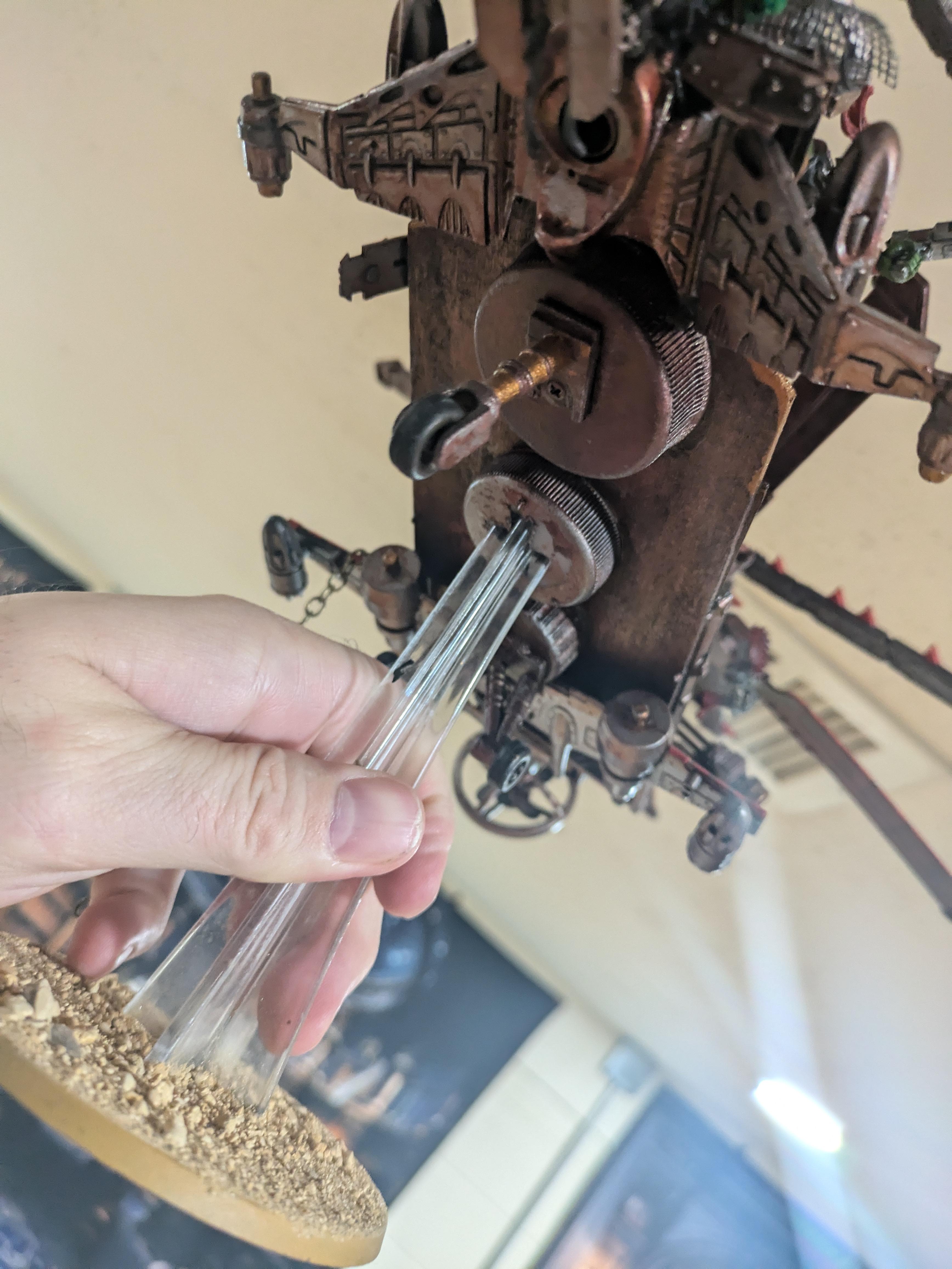Chinork, Conversion, Converted Kopta, Helicopter, Kitbashed Warkopta, Kopta, Ork Helicopter, Ork Warkopta, War Kopta, War Kopta Conversion, Warkopta, Warkopta Conversion