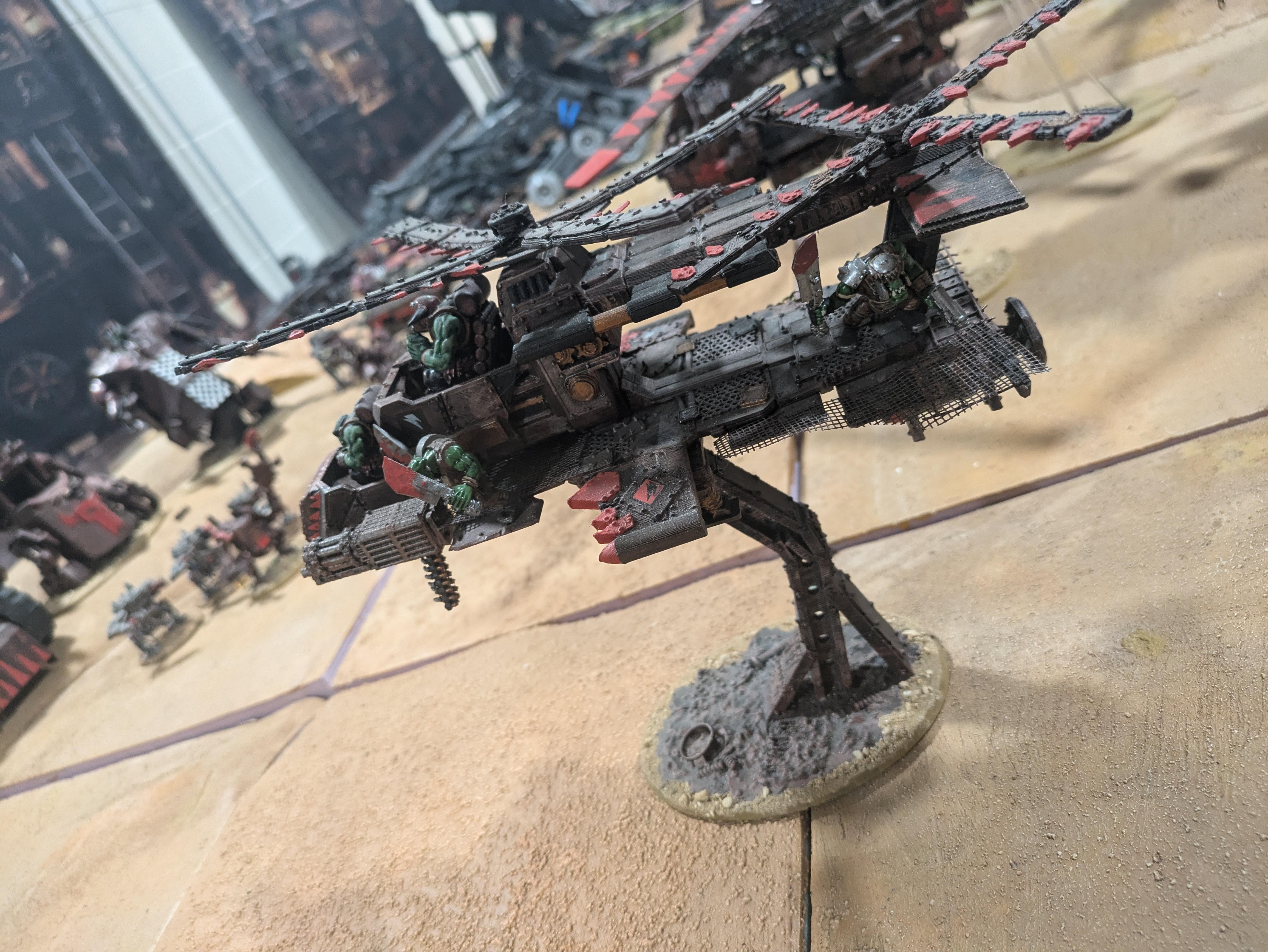 Chinork, Kitbashed Warkopta, Ork Warkopta, Warkopta