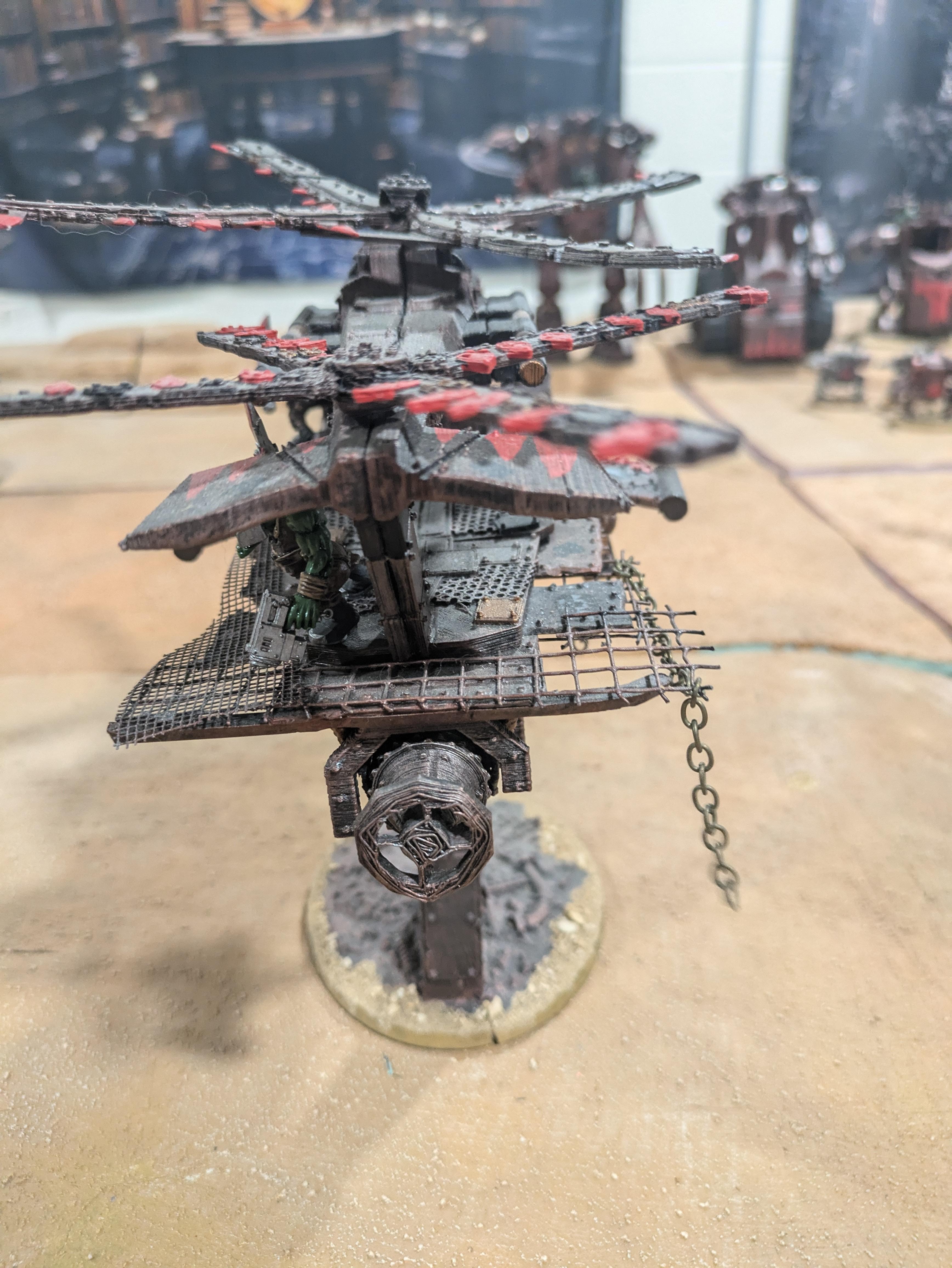 Chinork, Kitbashed Warkopta, Ork Warkopta, Warkopta