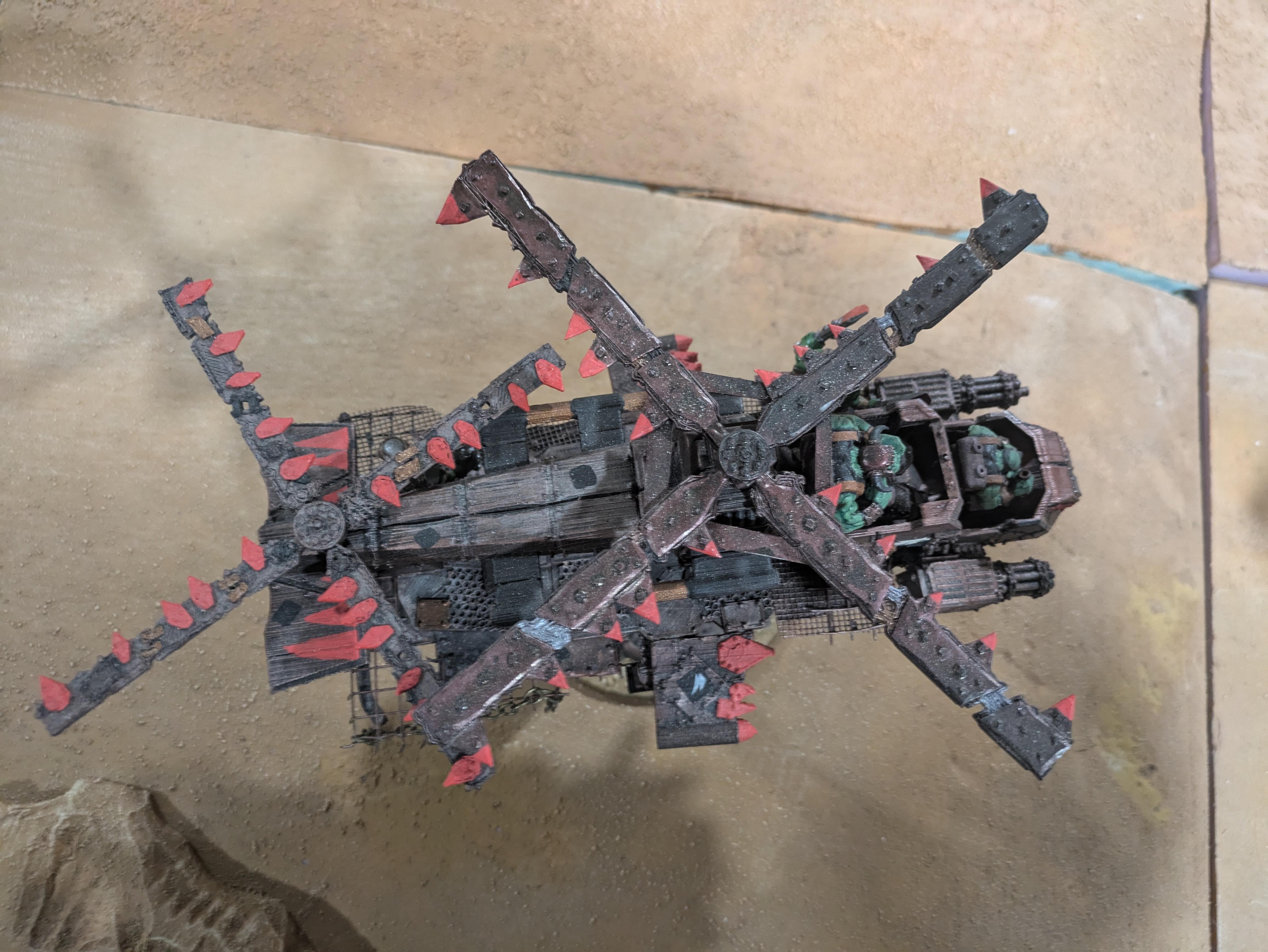 Chinork, Kitbashed Warkopta, Ork Warkopta, Warkopta