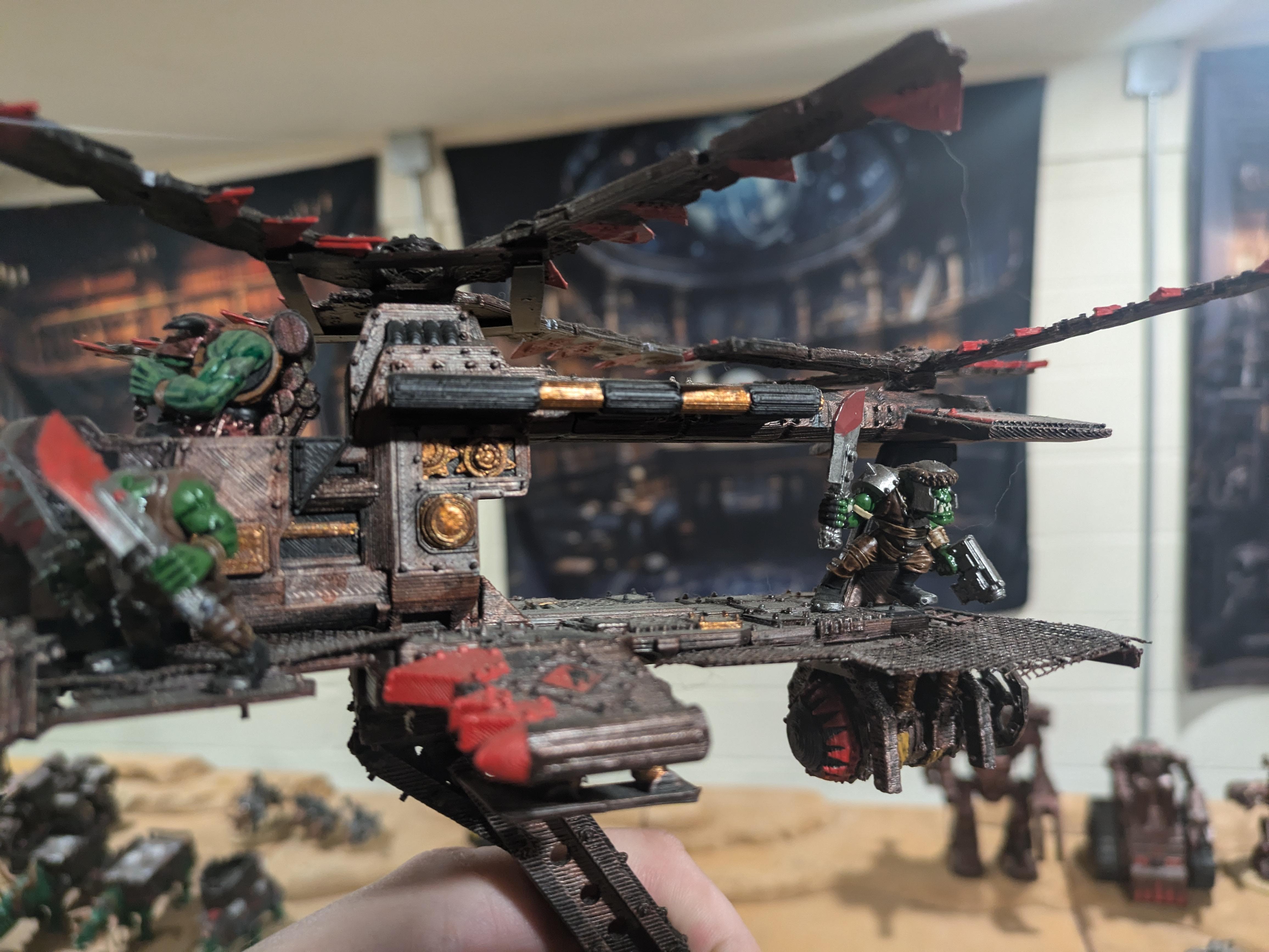 Chinork, Kitbashed Warkopta, Ork Warkopta, Warkopta
