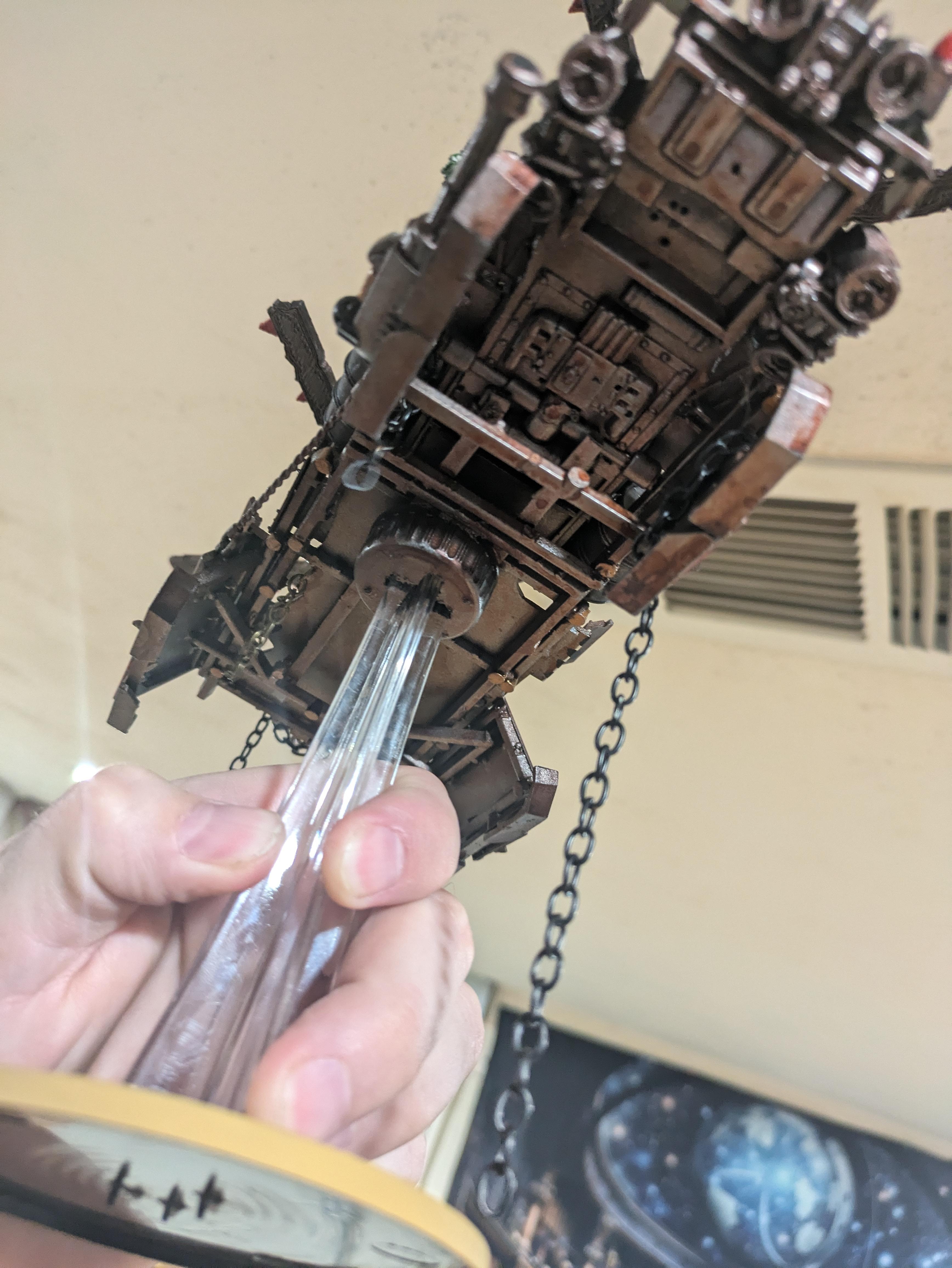 Chinork, Conversion, Converted Kopta, Helicopter, Kitbashed Warkopta, Kopta, Ork Helicopter, Ork Warkopta, War Kopta, War Kopta Conversion, Warkopta, Warkopta Conversion