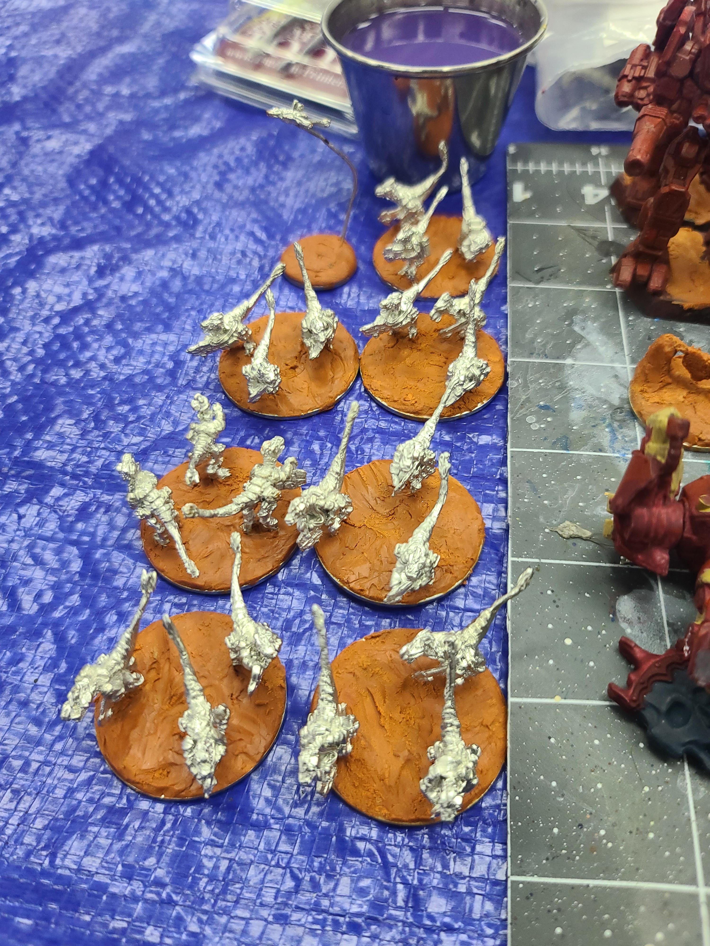 15mm, Chuhuac, Loud Ninja Games, Raptor Infantry, Raptors, Space Raptors
