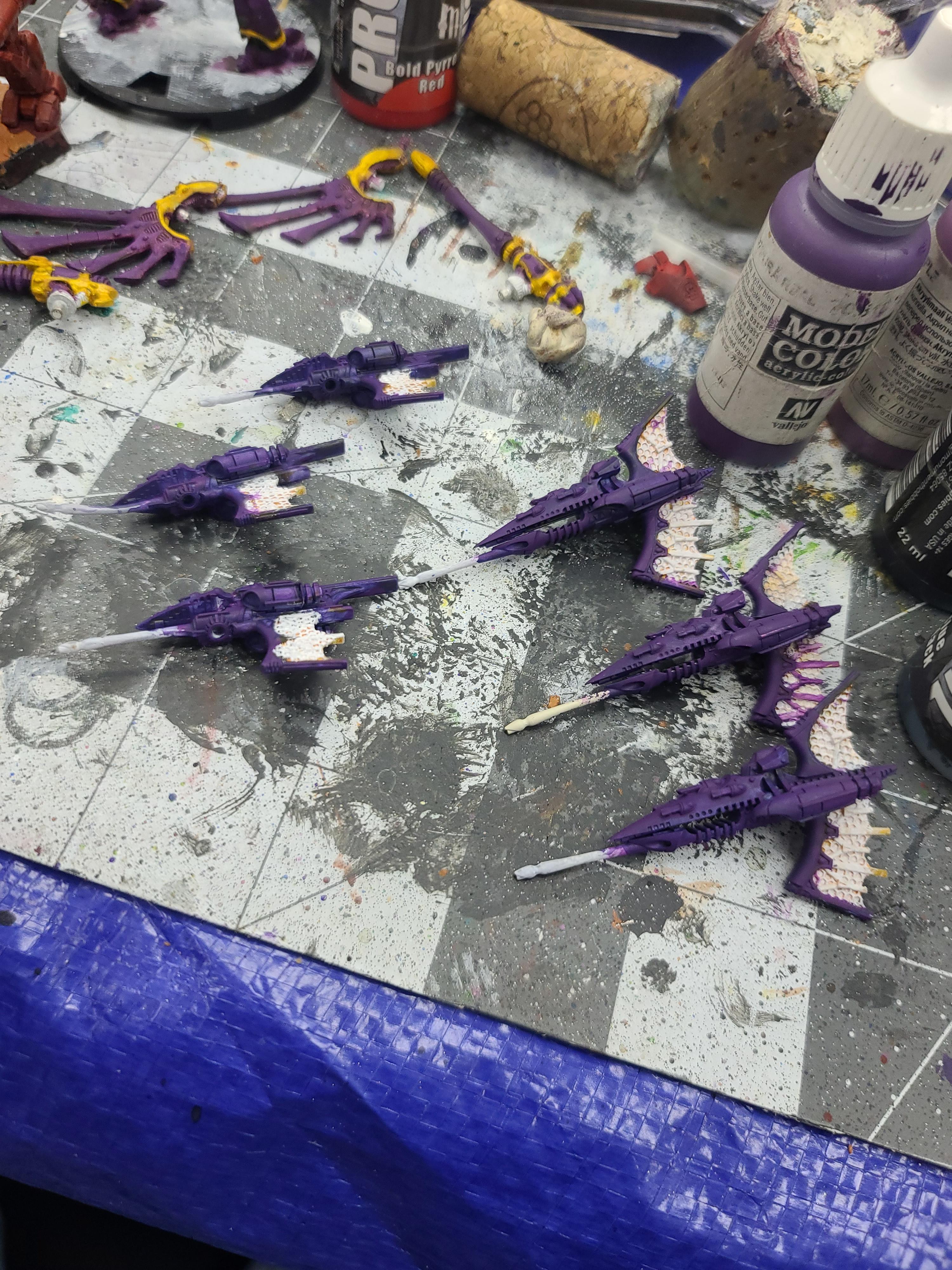 3d Prints, Battlefleet Gothic, Eldar, Escorts, Godforged Minis, Hellebore, Hemlock, Soul Forge Studios
