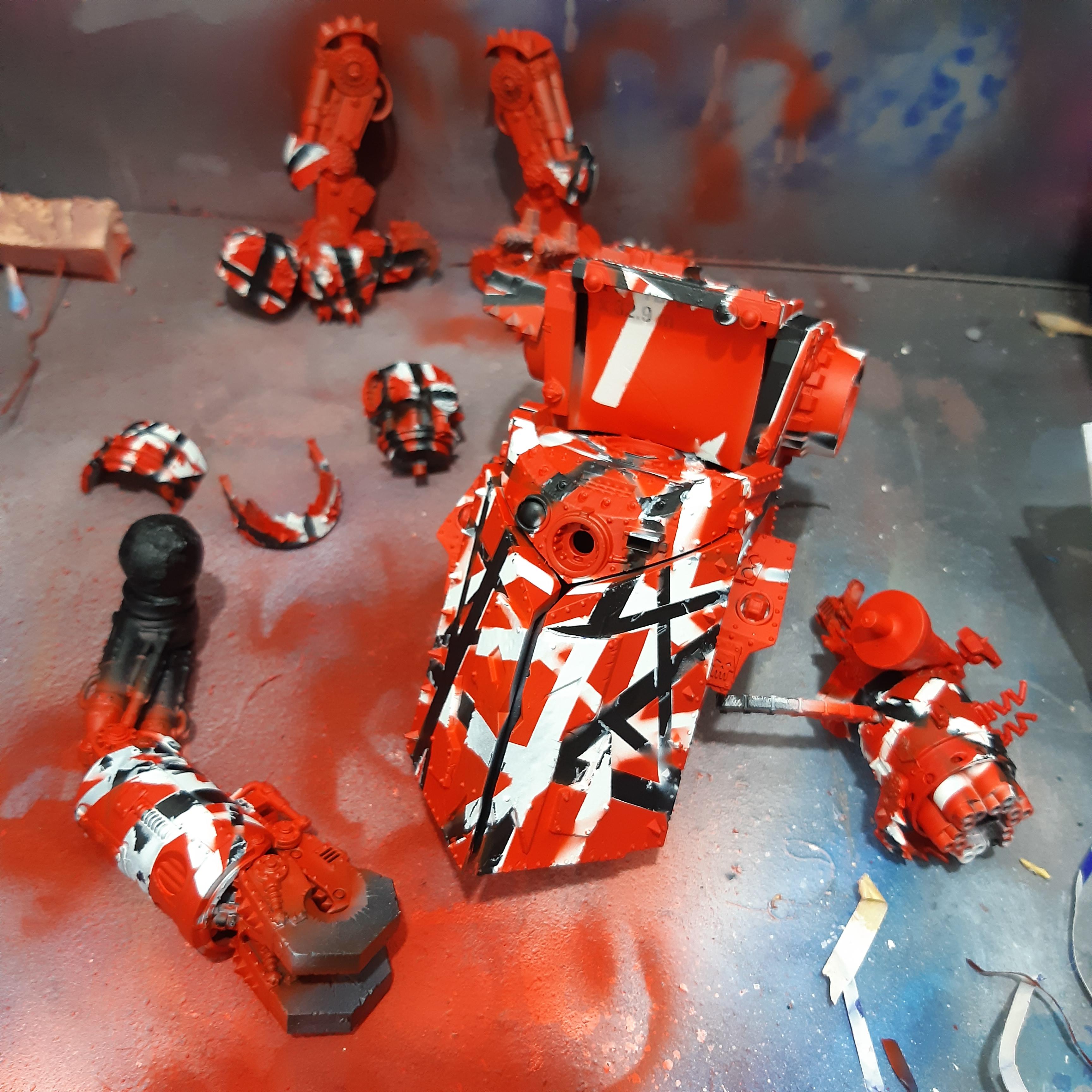 Frankenstrat, Gorkanaut, Morkanaut, Orcs, Orks, Work In Progress