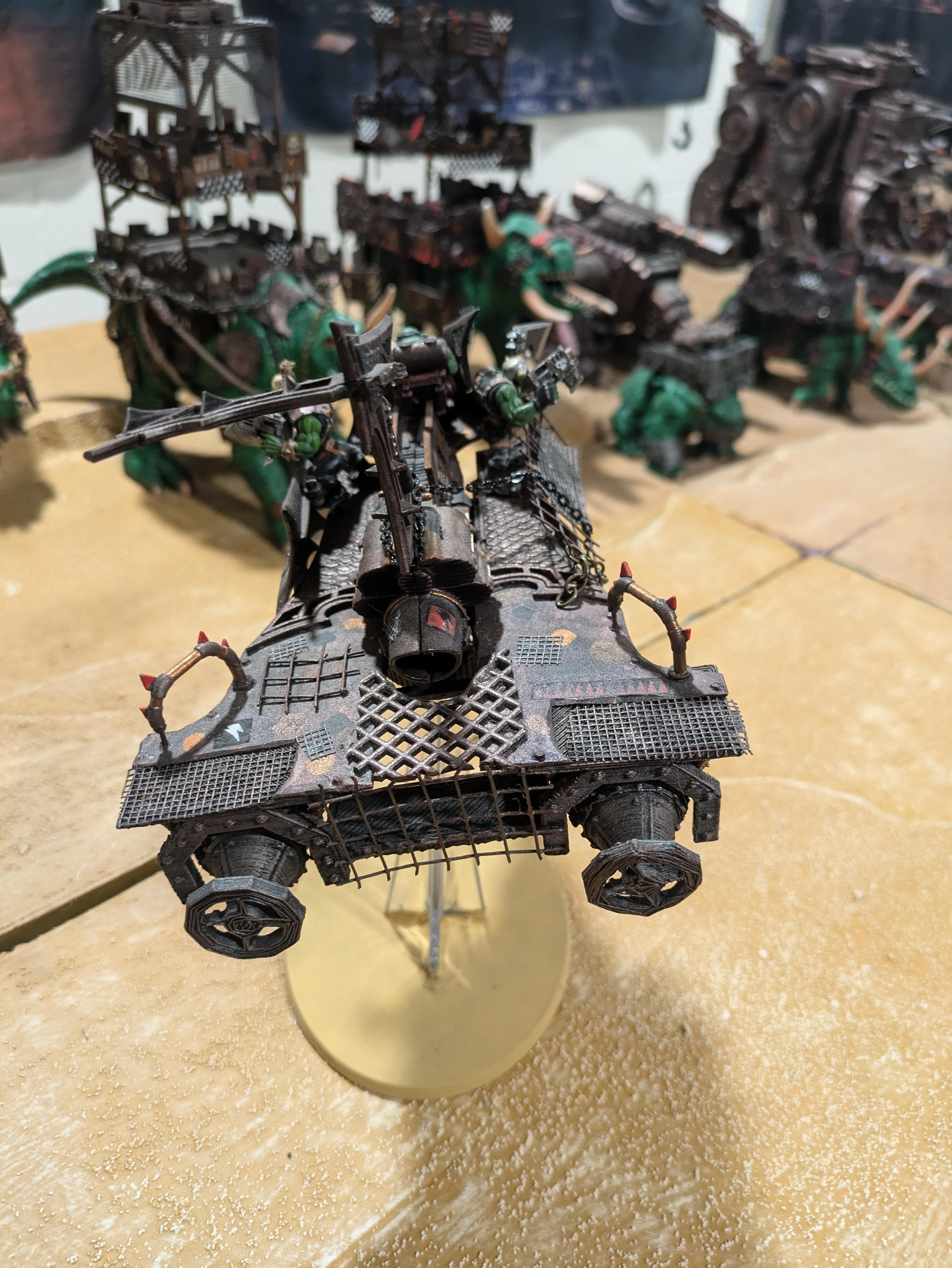 Chinork, Conversion, Converted Kopta, Helicopter, Kitbashed Warkopta, Kopta, Ork Helicopter, Ork Warkopta, War Kopta, War Kopta Conversion, Warkopta, Warkopta Conversion