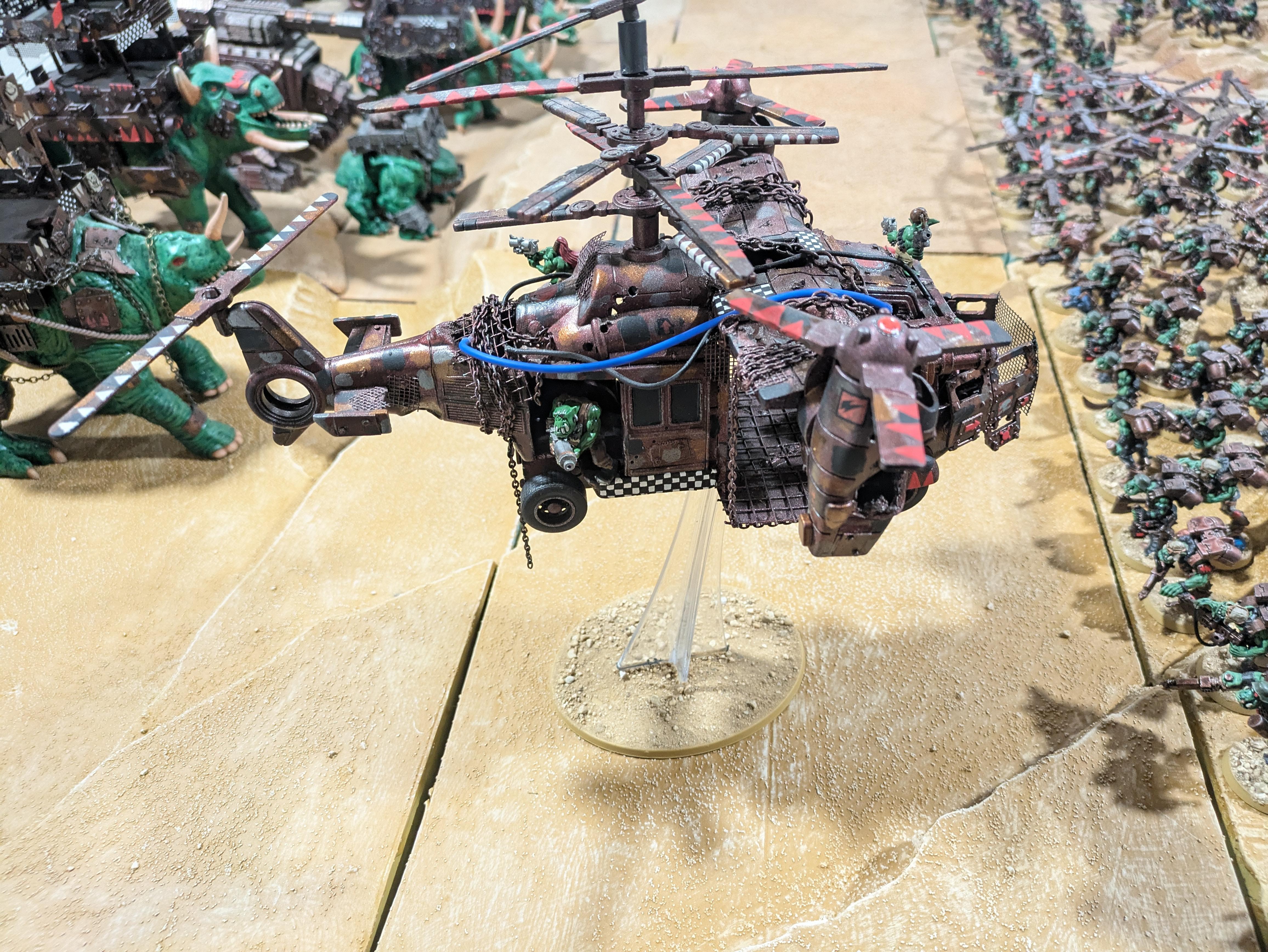 Chinork, Kitbashed Warkopta, Ork Warkopta, Warkopta