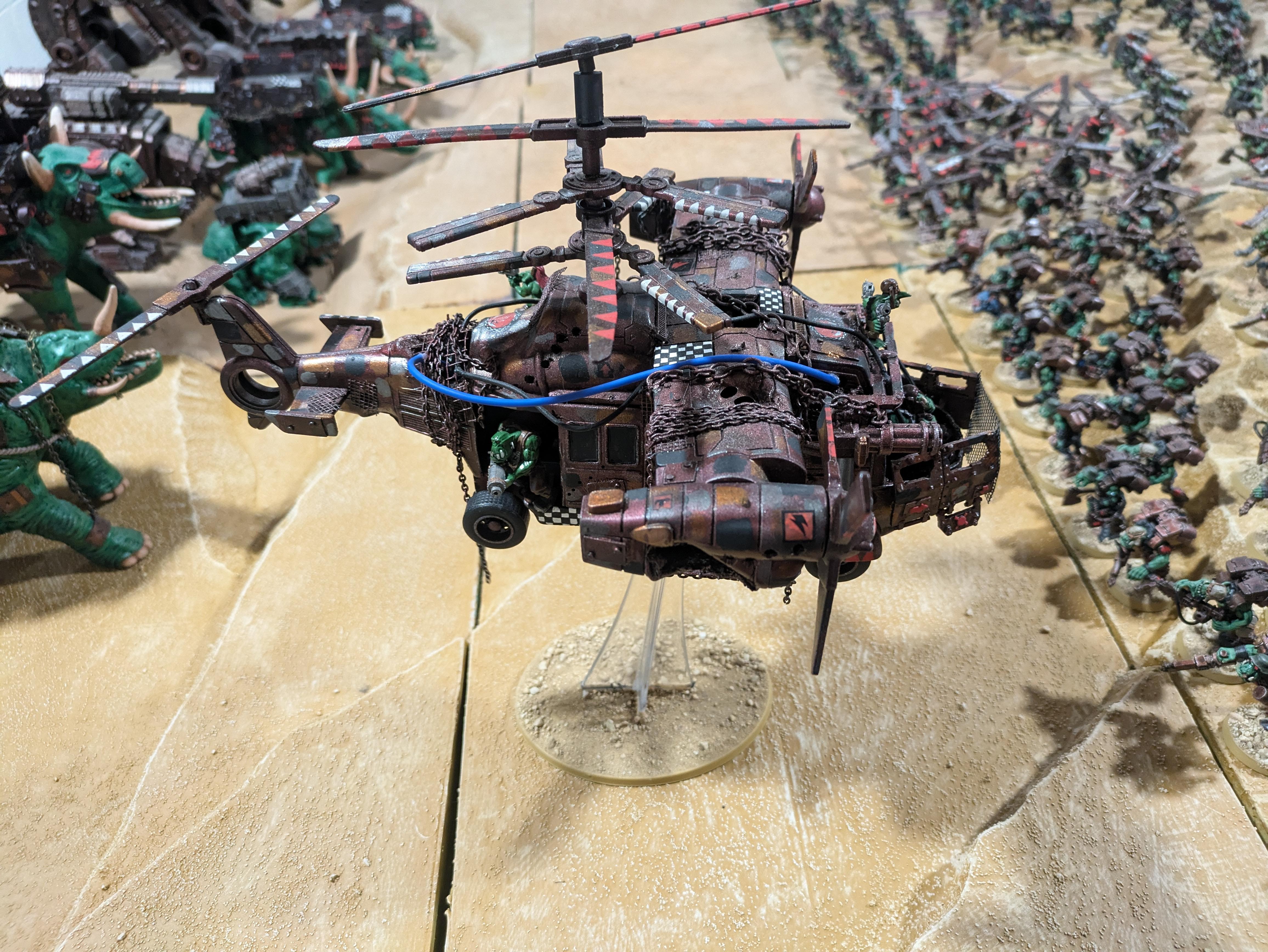 Chinork, Kitbashed Warkopta, Ork Warkopta, Warkopta