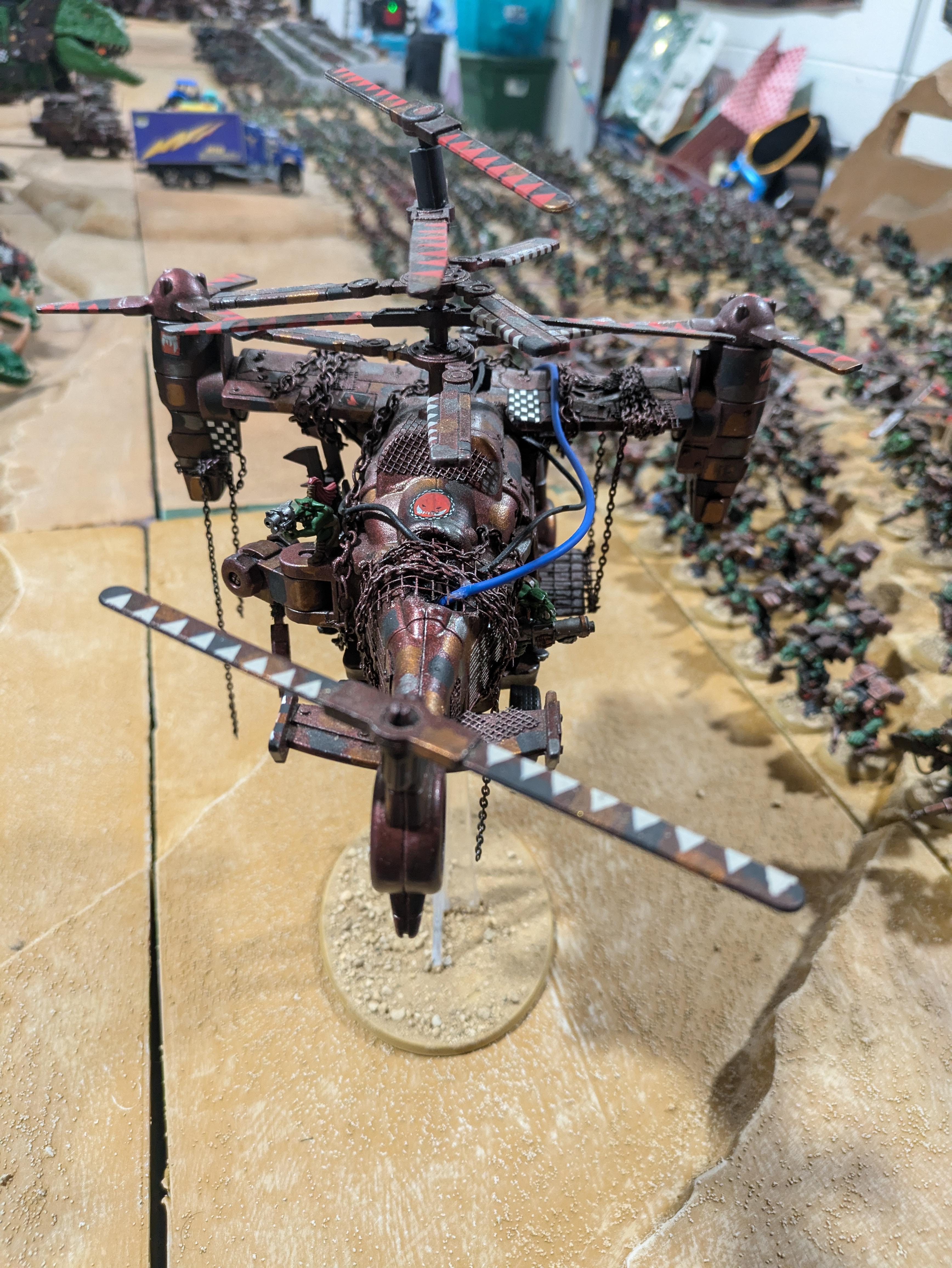 Chinork, Kitbashed Warkopta, Ork Warkopta, Warkopta