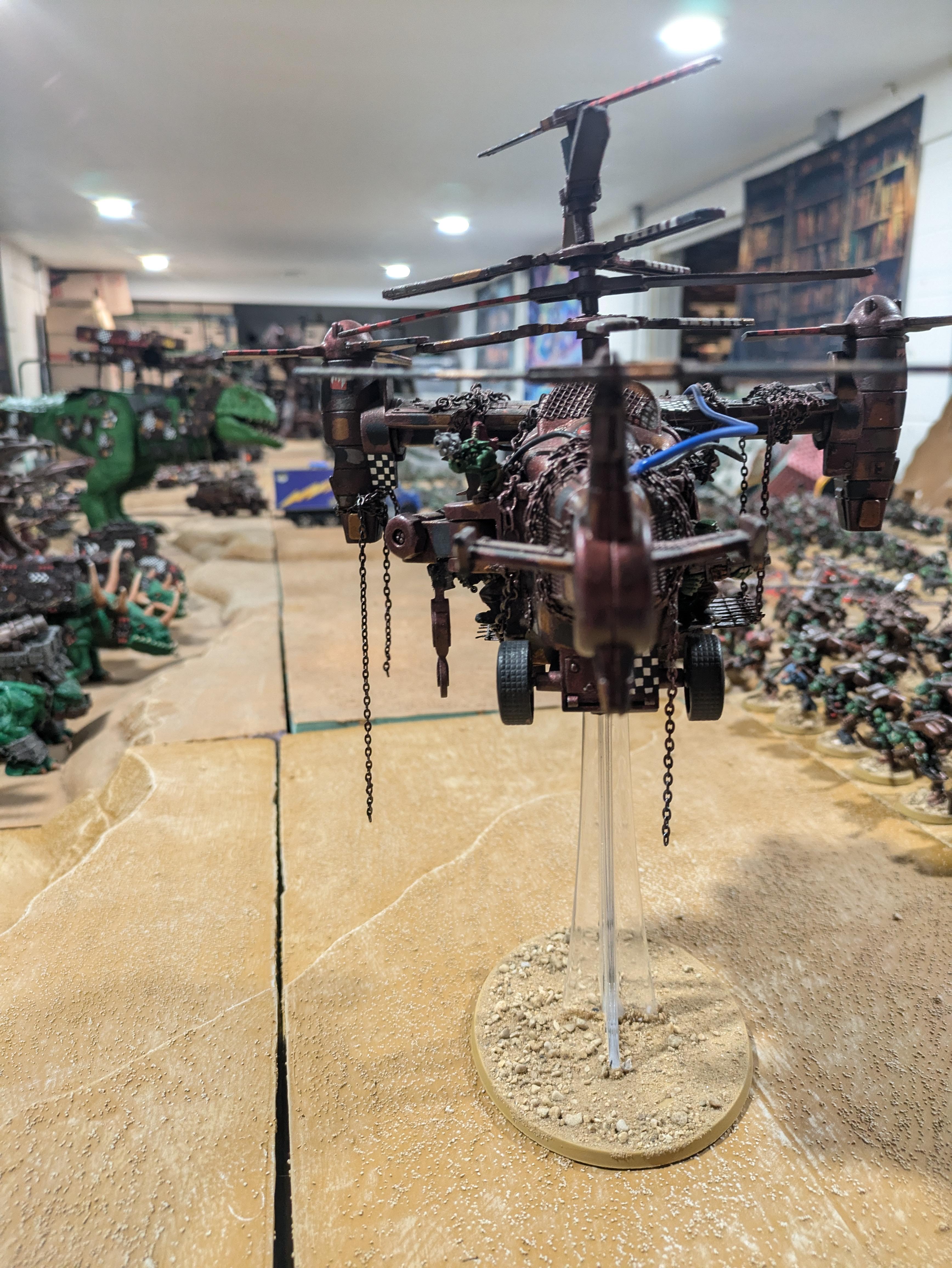 Chinork, Kitbashed Warkopta, Ork Warkopta, Warkopta